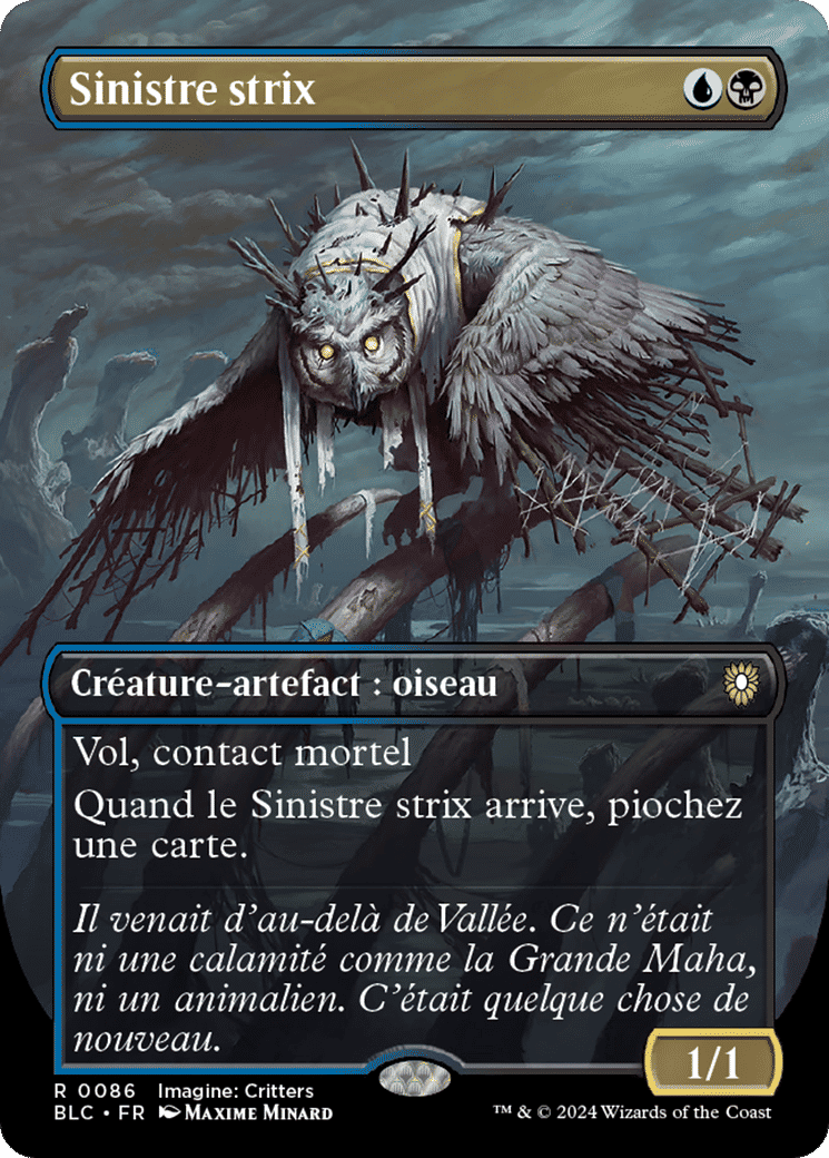 Sinistre strix — Bloomburrow Commander — Magic: The Gathering