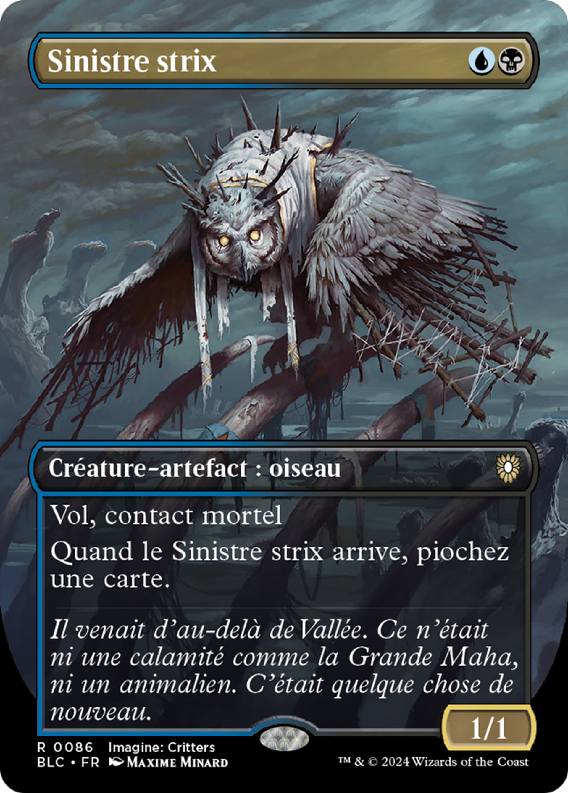 Sinistre strix — Bloomburrow Commander — Magic: The Gathering