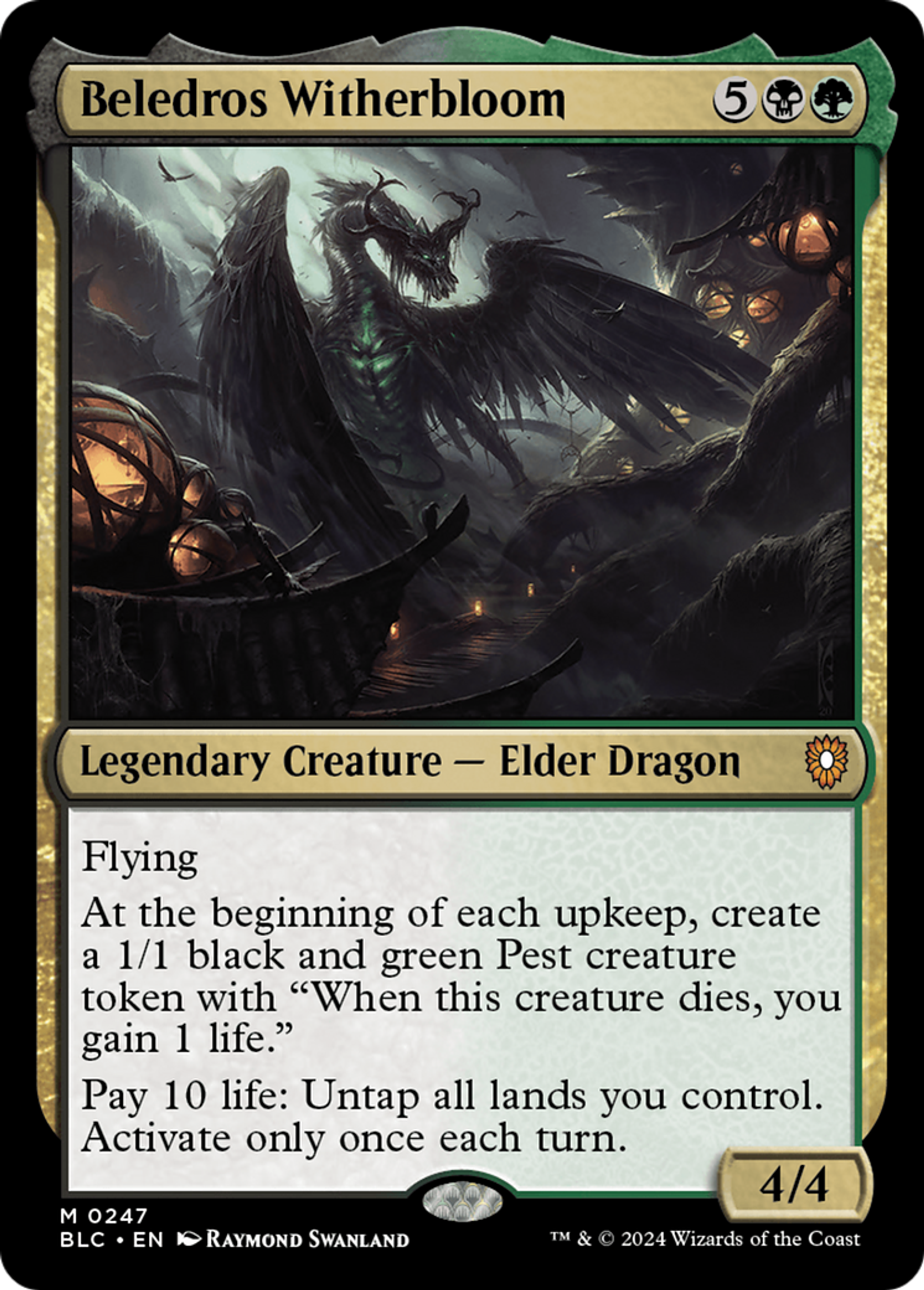 Beledros Flestrefleur — Bloomburrow Commander — Magic: The Gathering