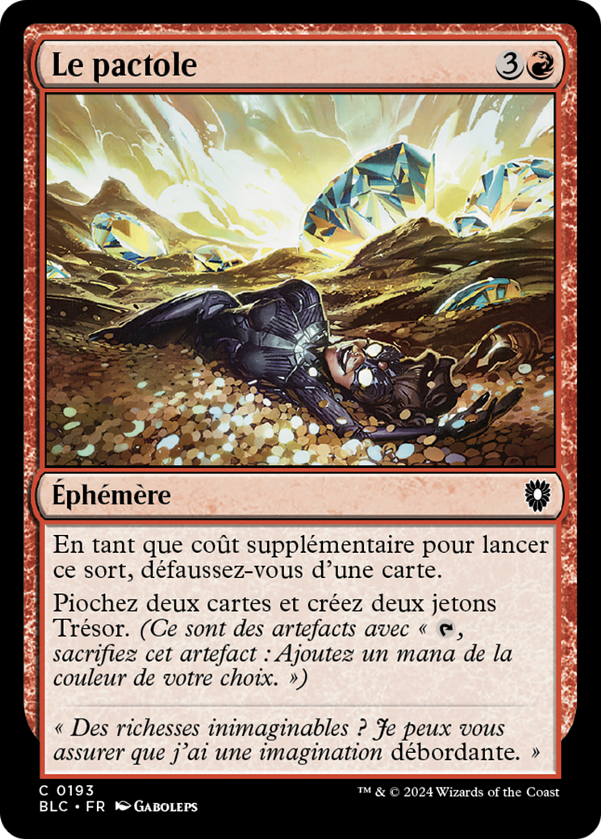 Le pactole — Bloomburrow Commander — Magic: The Gathering