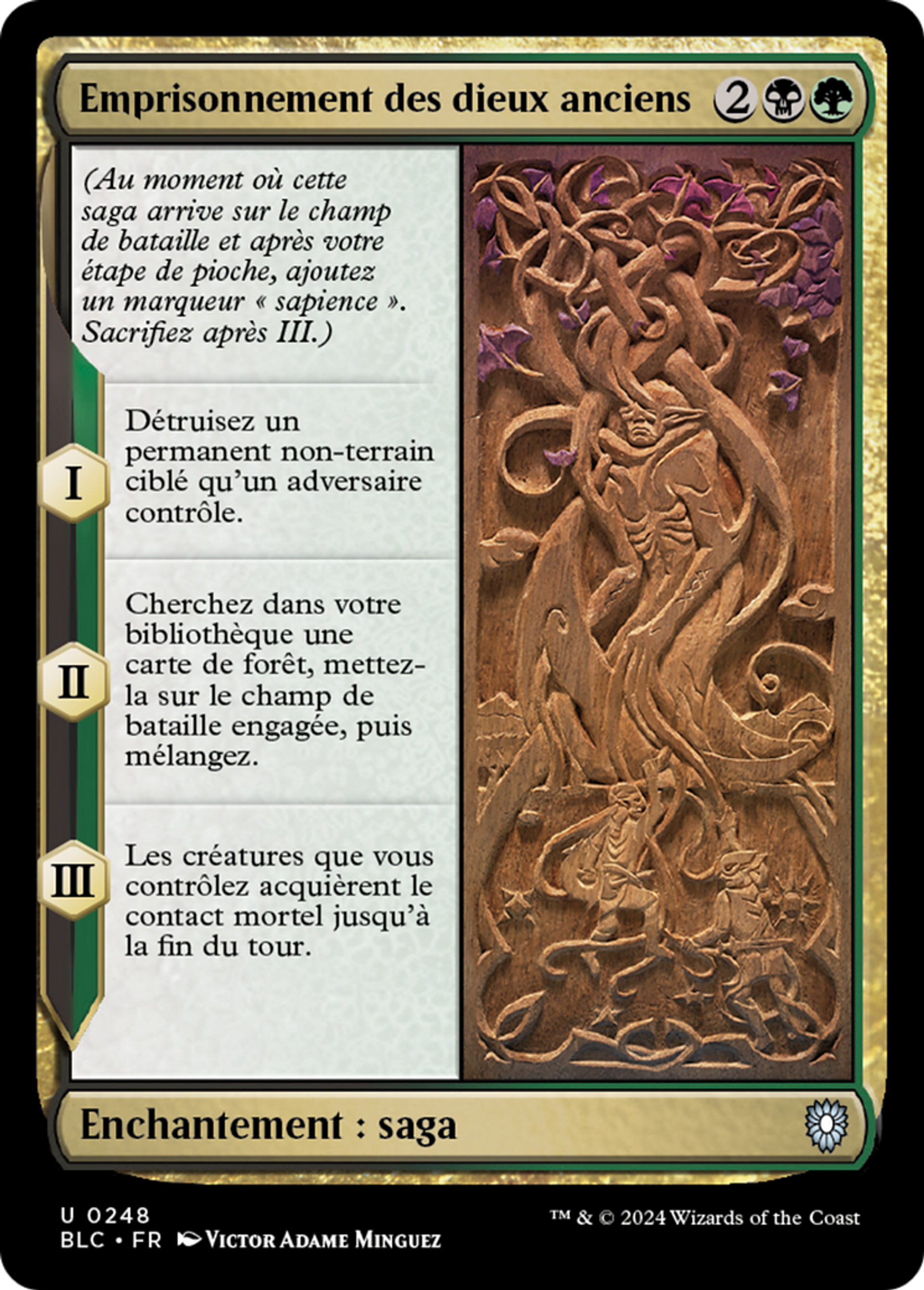 Emprisonnement des dieux anciens — Bloomburrow Commander — Magic: The Gathering