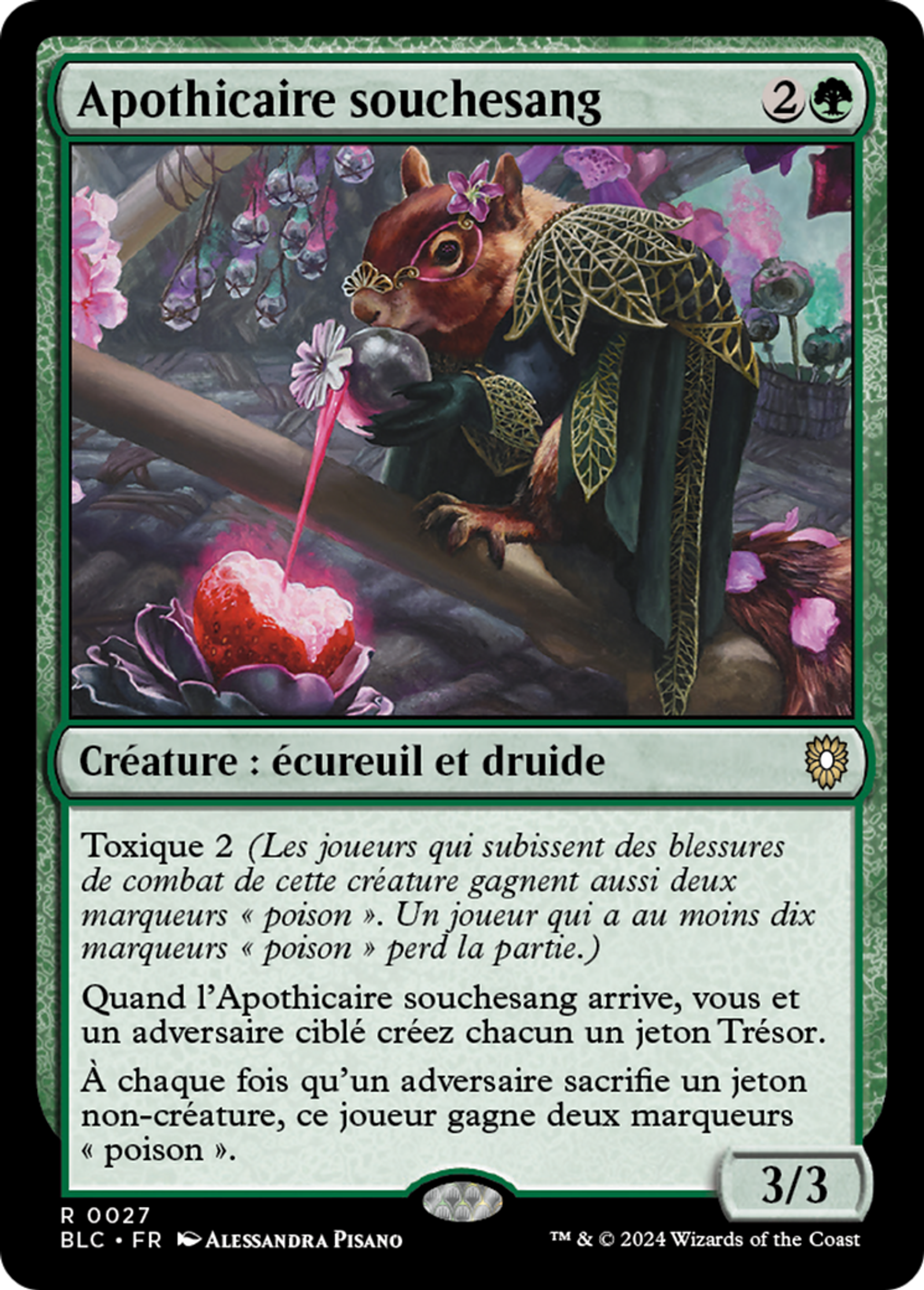 Apothicaire souchesang — Bloomburrow Commander — Magic: The Gathering