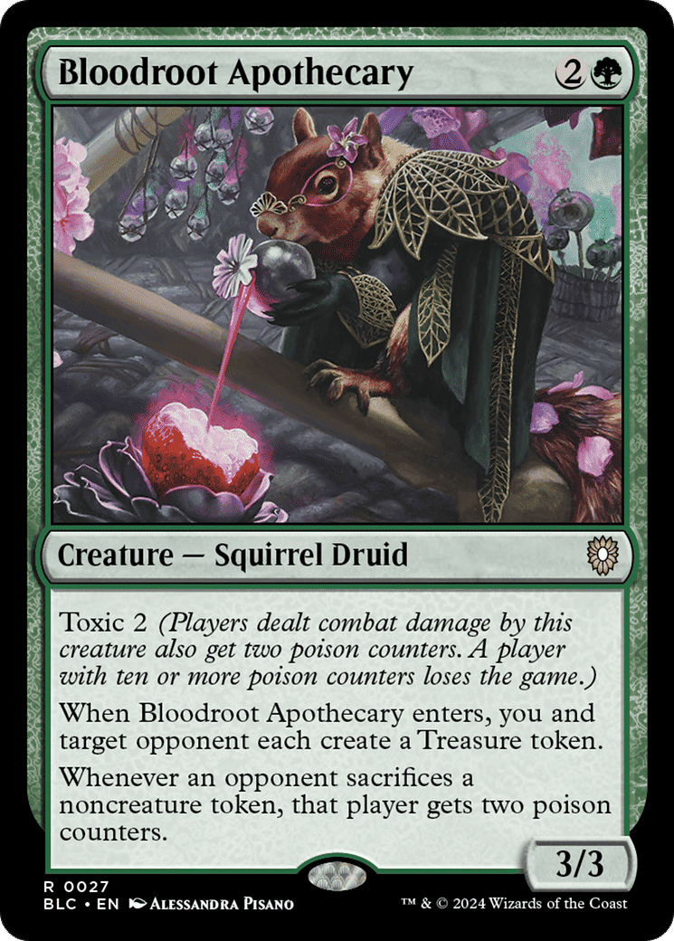 Bloodroot Apothecary — Bloomburrow Commander — Magic: The Gathering