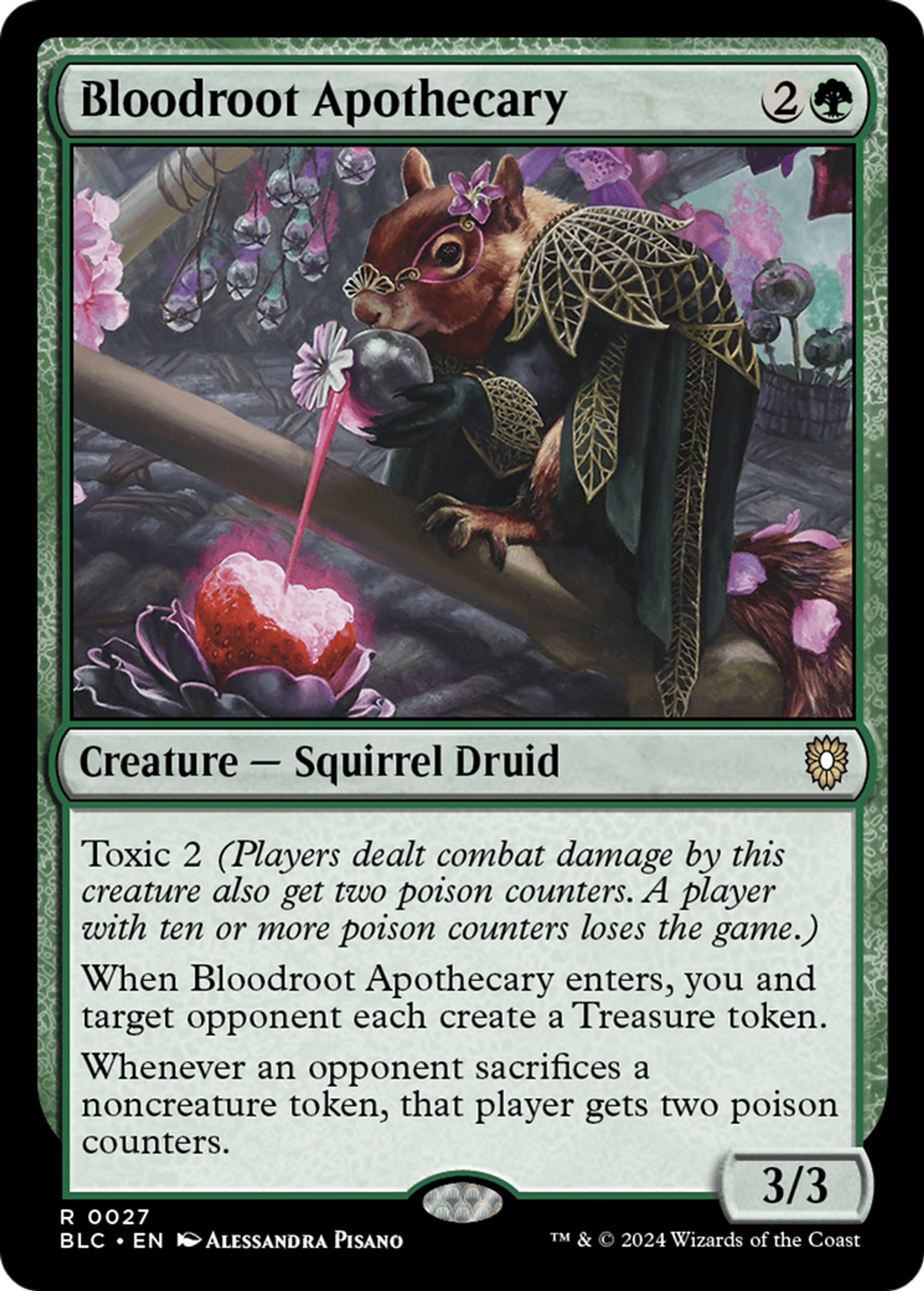Bloodroot Apothecary — Bloomburrow Commander — Magic: The Gathering