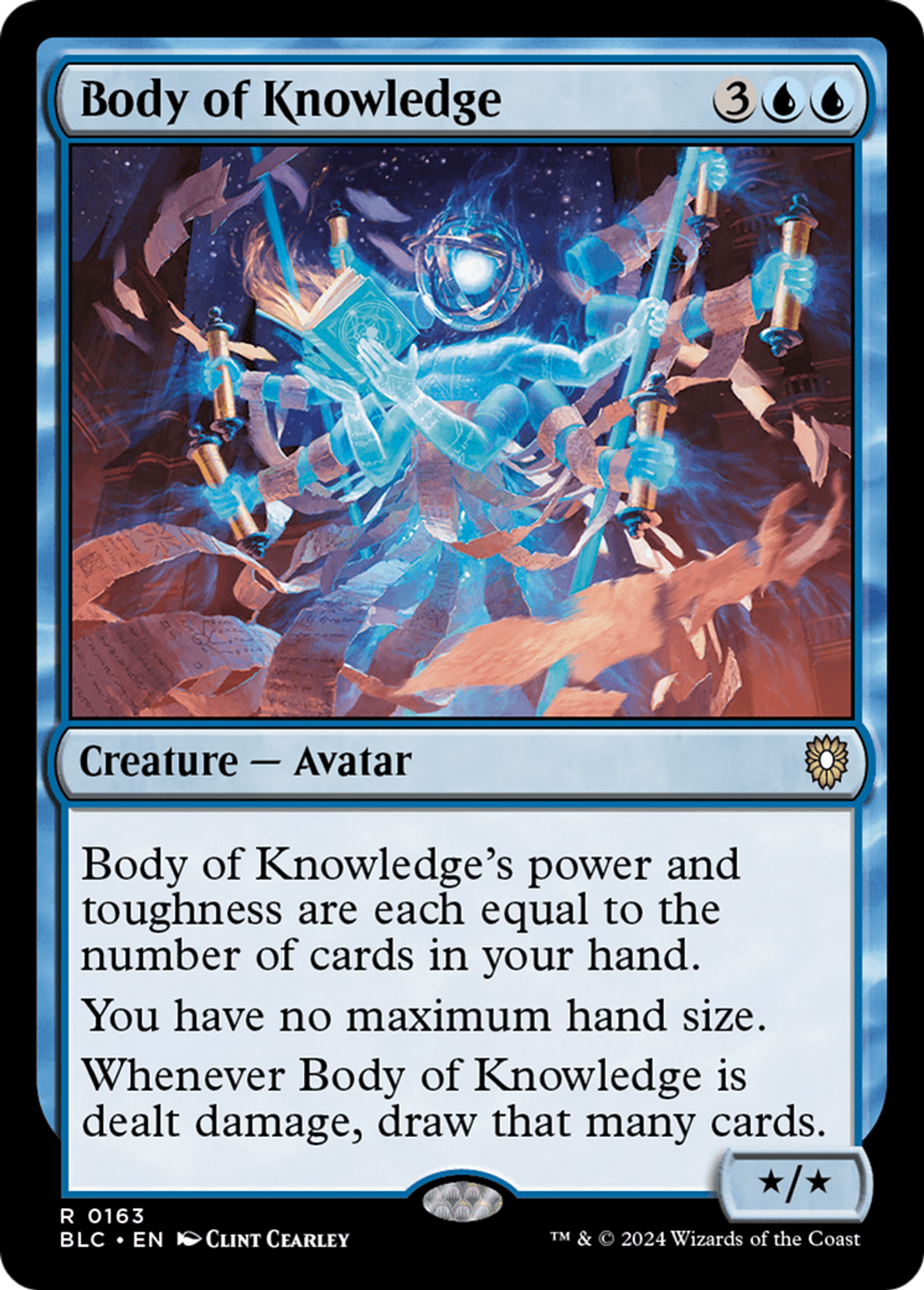 Body of Knowledge — Bloomburrow Commander — Magic: The Gathering