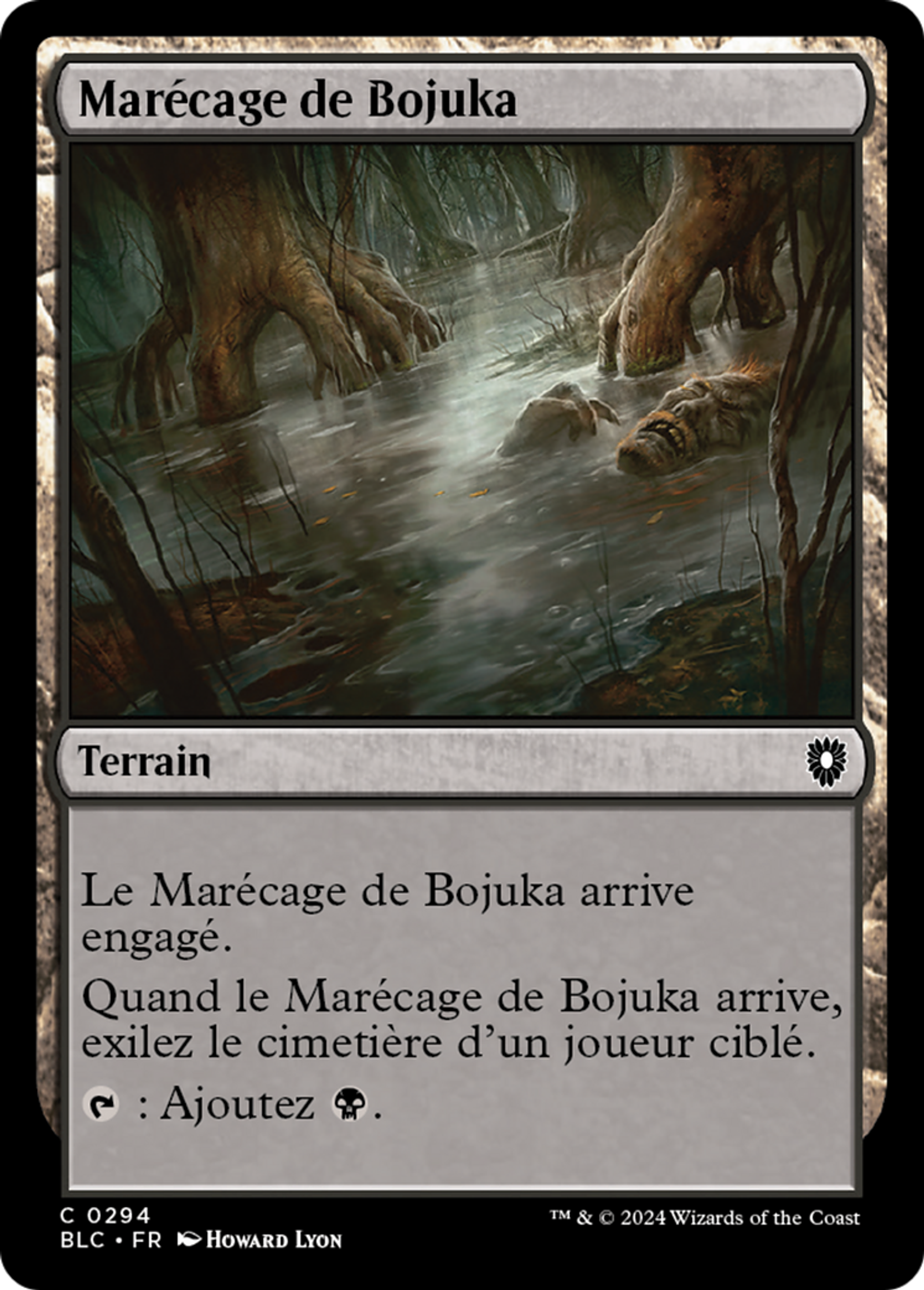 Marécage de Bojuka — Bloomburrow Commander — Magic: The Gathering
