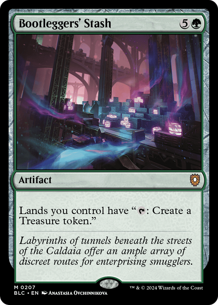 Bootleggers' Stash — Bloomburrow Commander — Magic: The Gathering