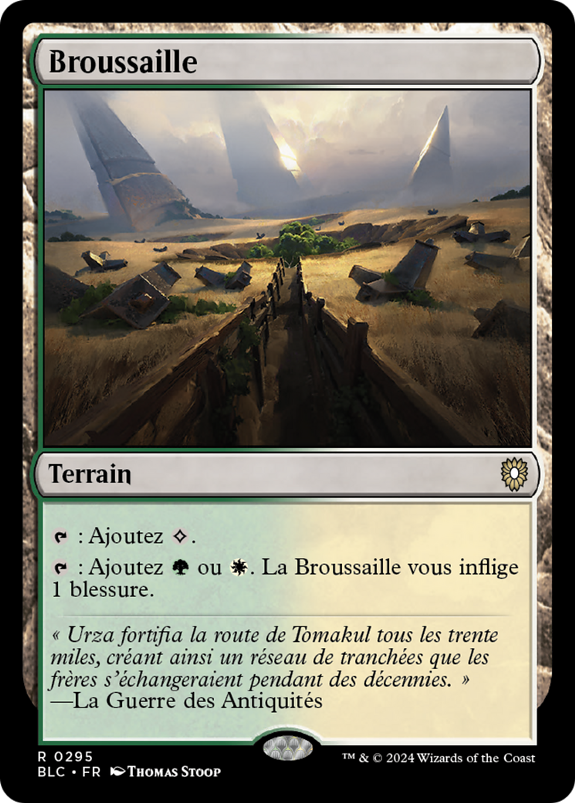 Broussaille — Bloomburrow Commander — Magic: The Gathering