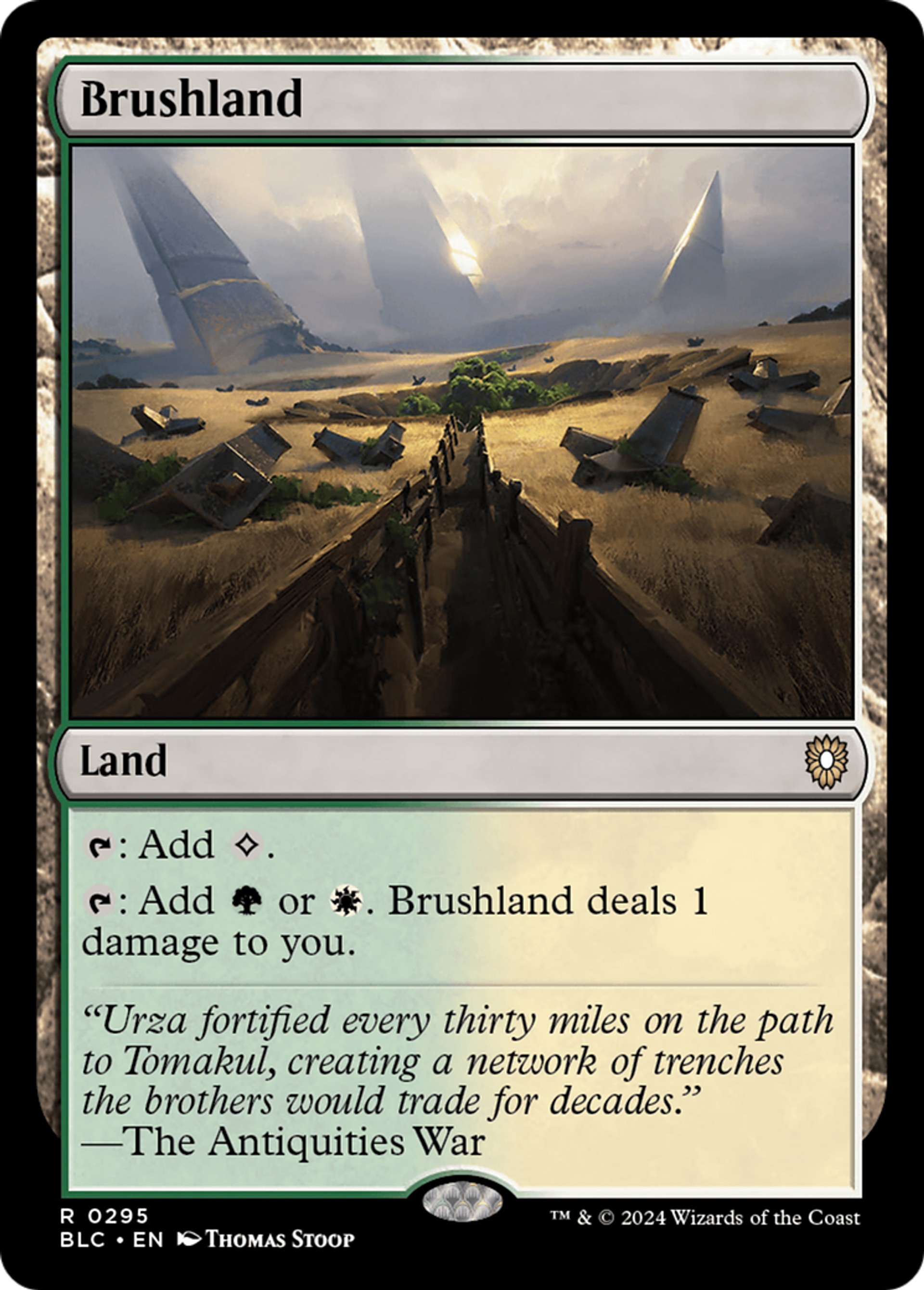 Brushland — Bloomburrow Commander — Magic: The Gathering