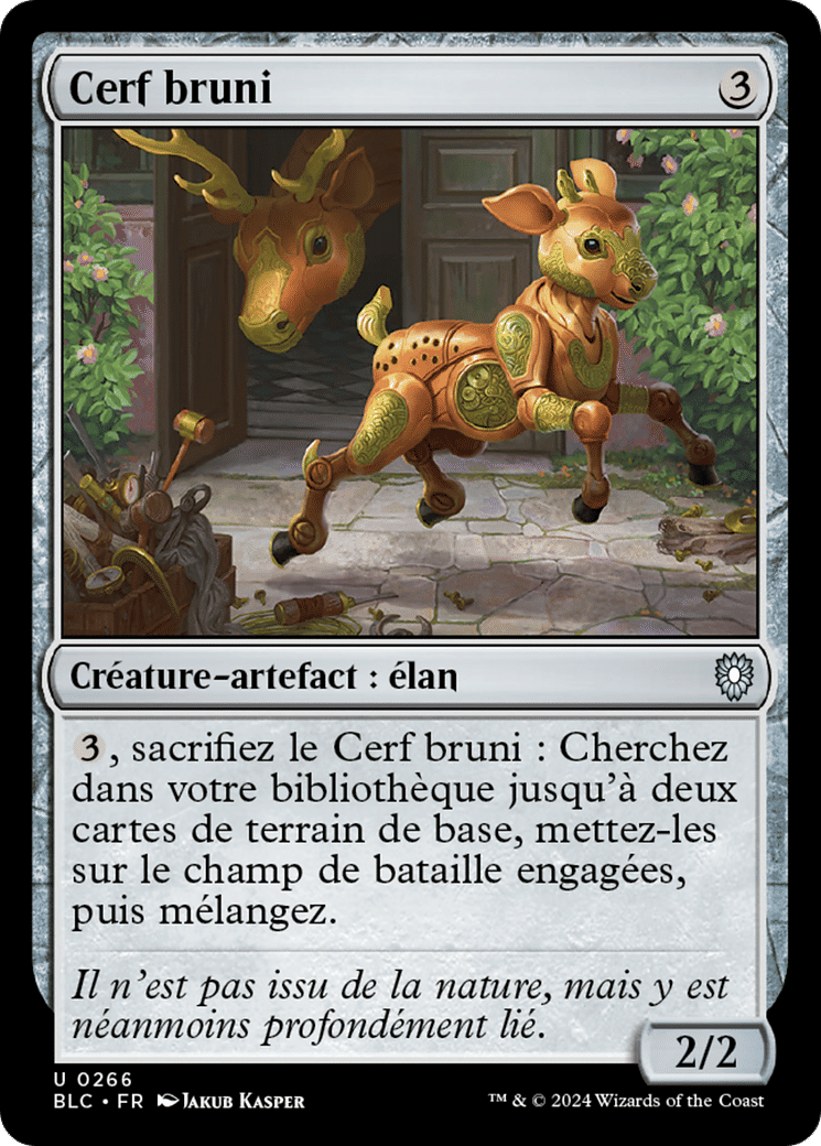 Cerf bruni — Bloomburrow Commander — Magic: The Gathering