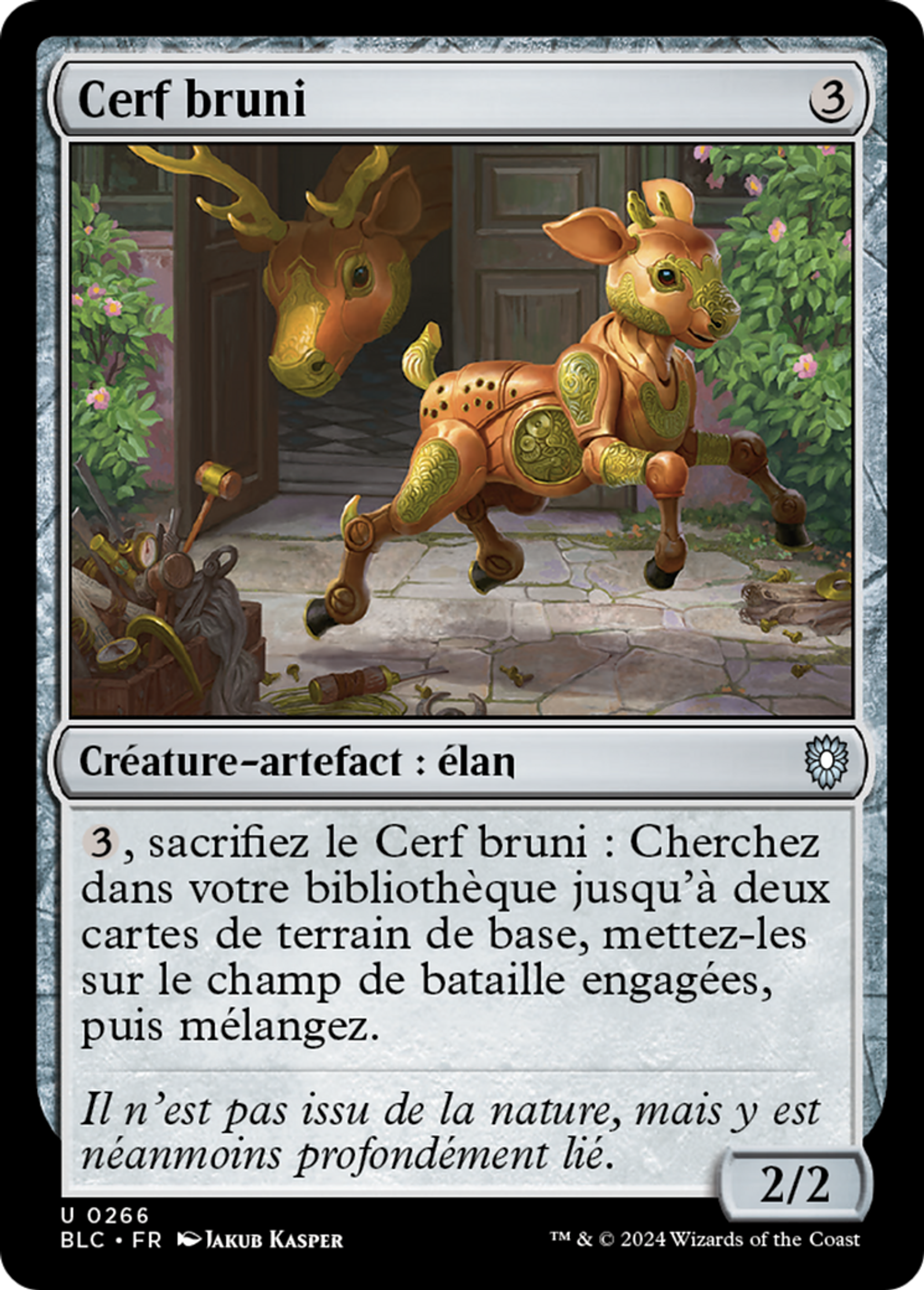 Cerf bruni — Bloomburrow Commander — Magic: The Gathering