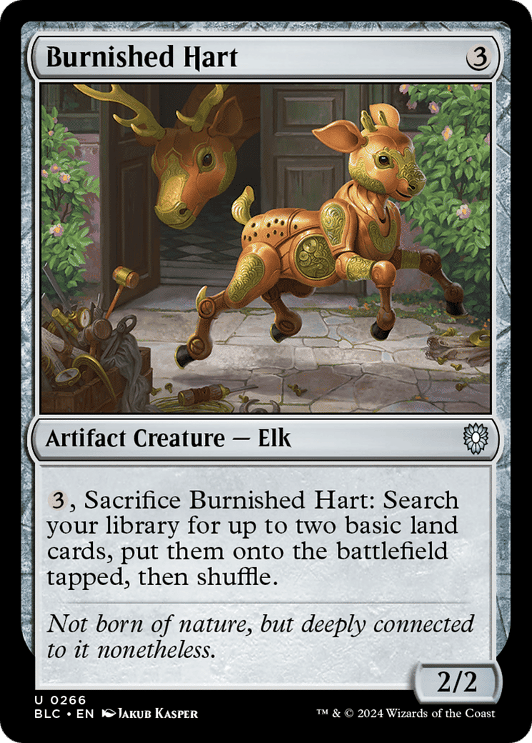 Burnished Hart — Bloomburrow Commander — Magic: The Gathering