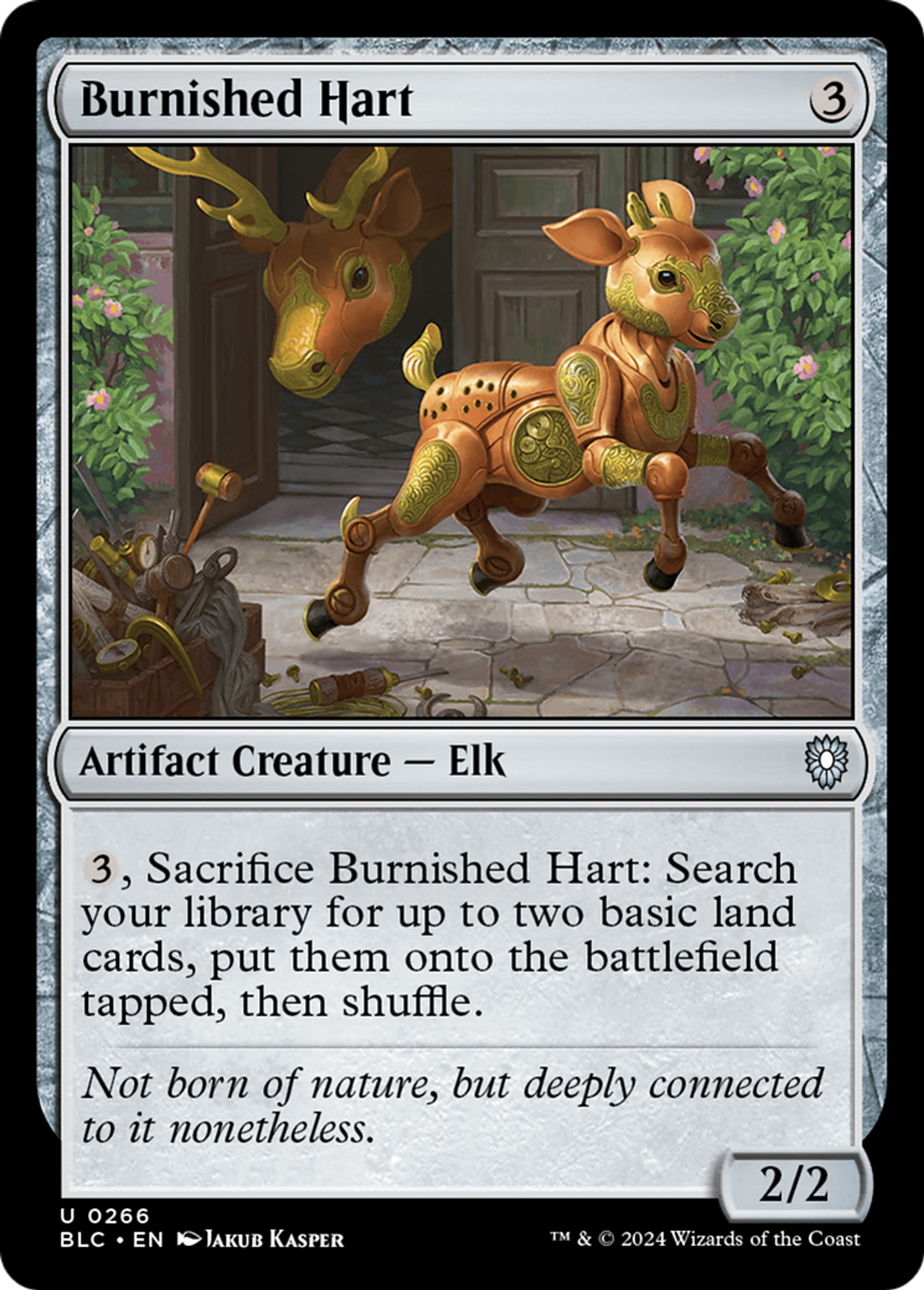 Burnished Hart — Bloomburrow Commander — Magic: The Gathering