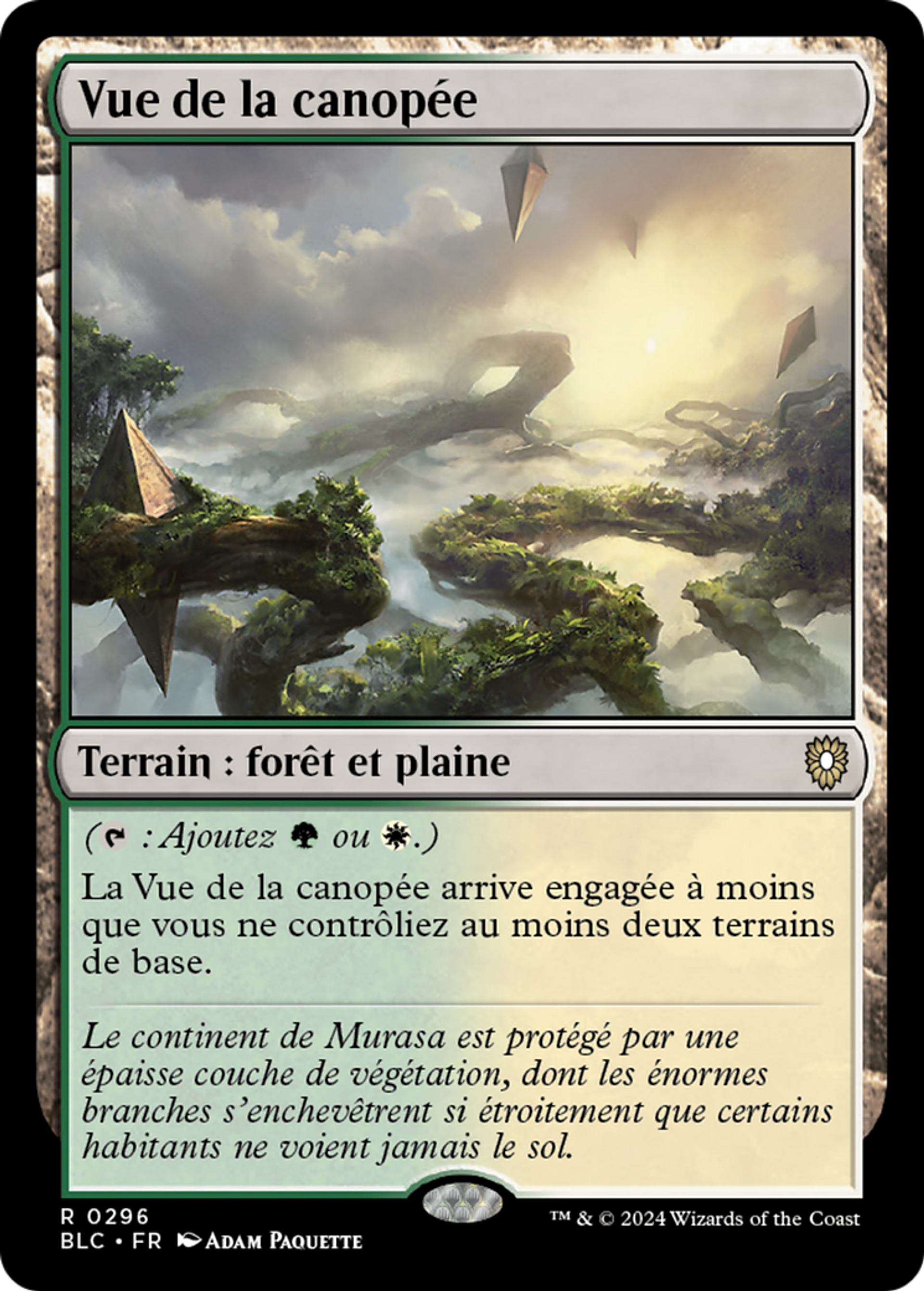 Vue de la canopée — Bloomburrow Commander — Magic: The Gathering