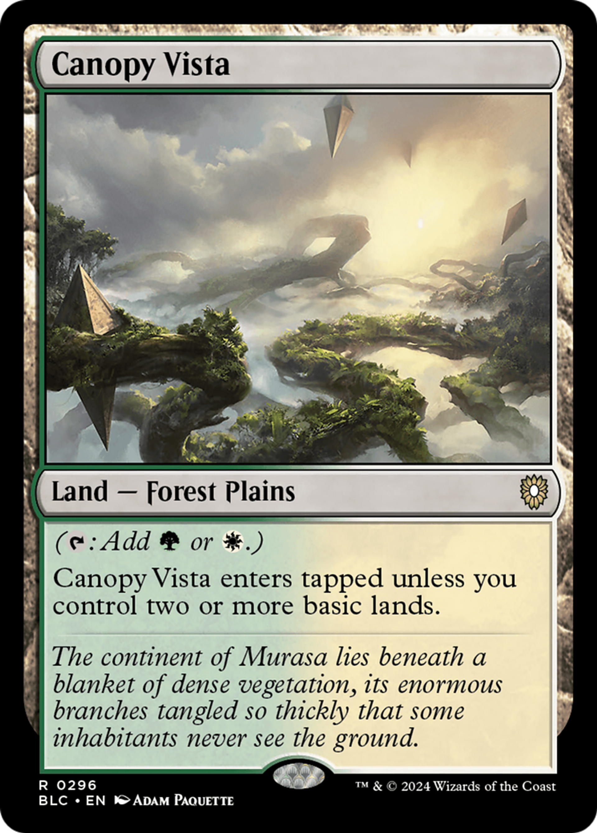 Canopy Vista — Bloomburrow Commander — Magic: The Gathering