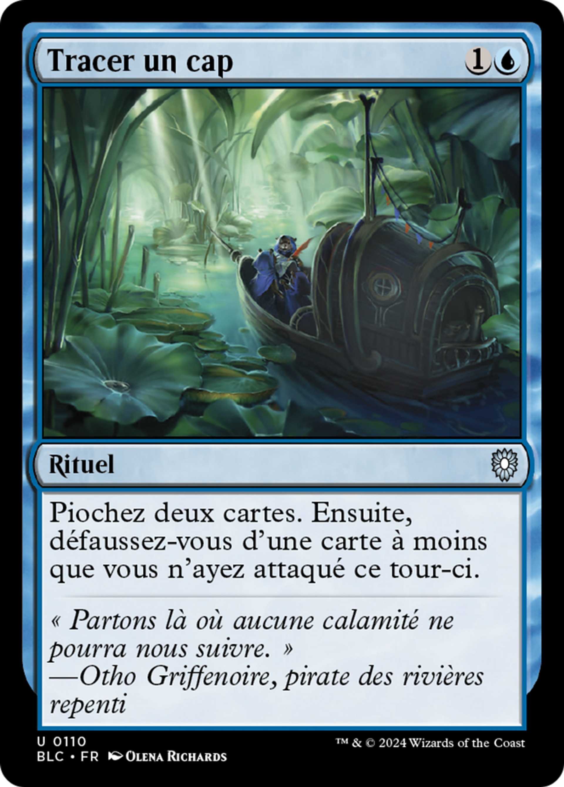 Tracer un cap — Bloomburrow Commander — Magic: The Gathering