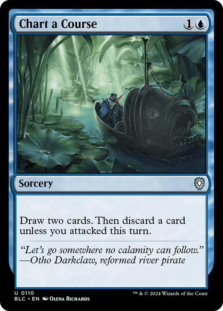 Chart a Course — Bloomburrow Commander — Magic: The Gathering