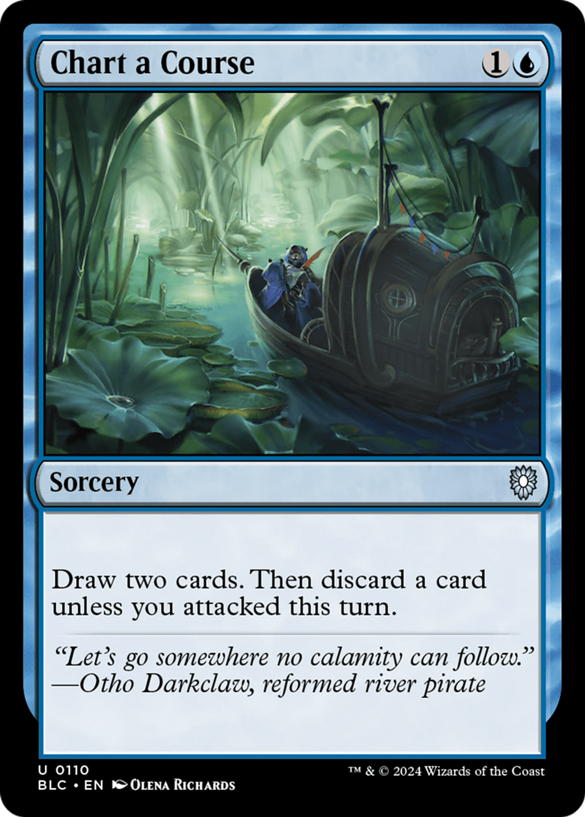 Chart a Course — Bloomburrow Commander — Magic: The Gathering