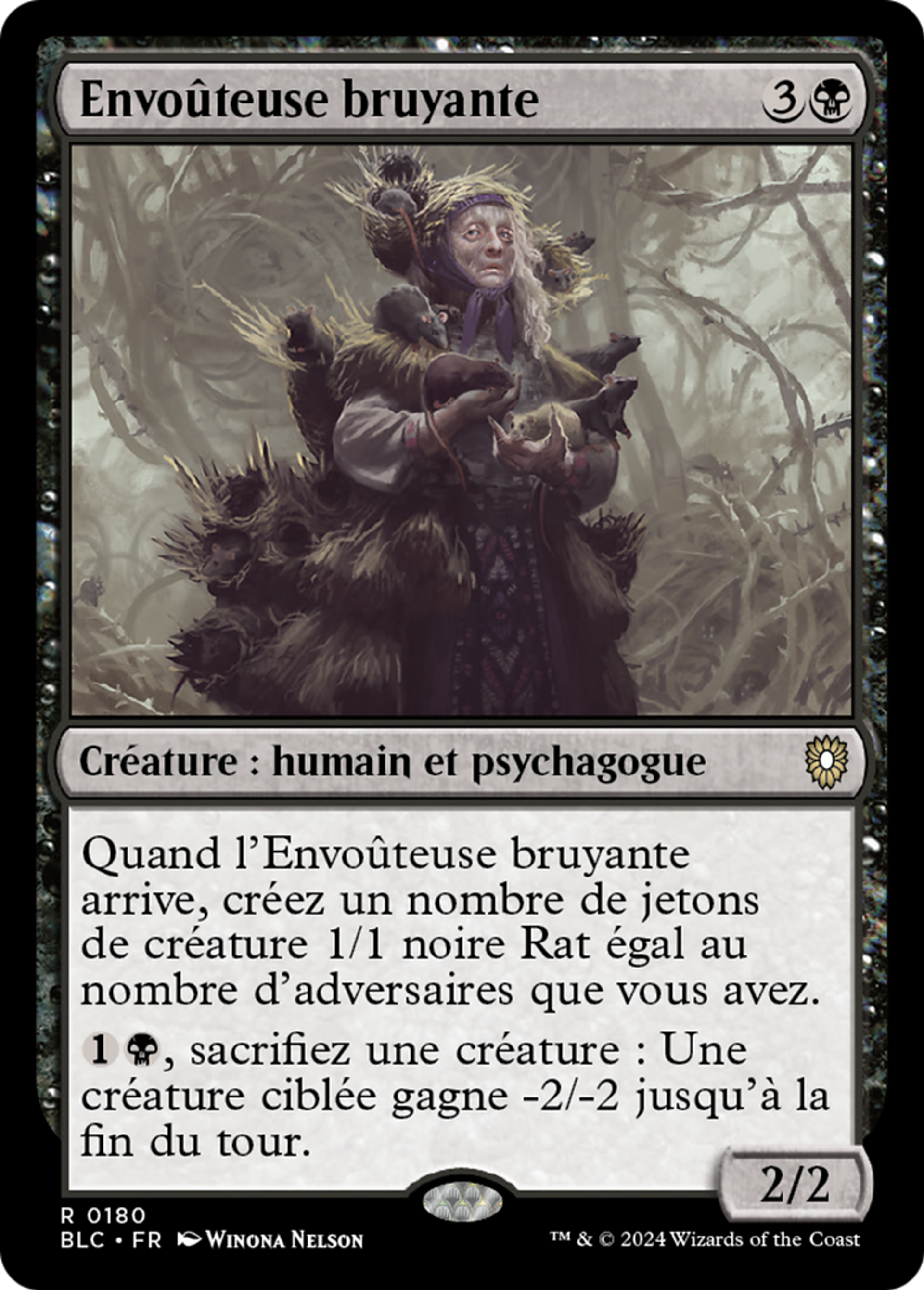 Envoûteuse bruyante — Bloomburrow Commander — Magic: The Gathering