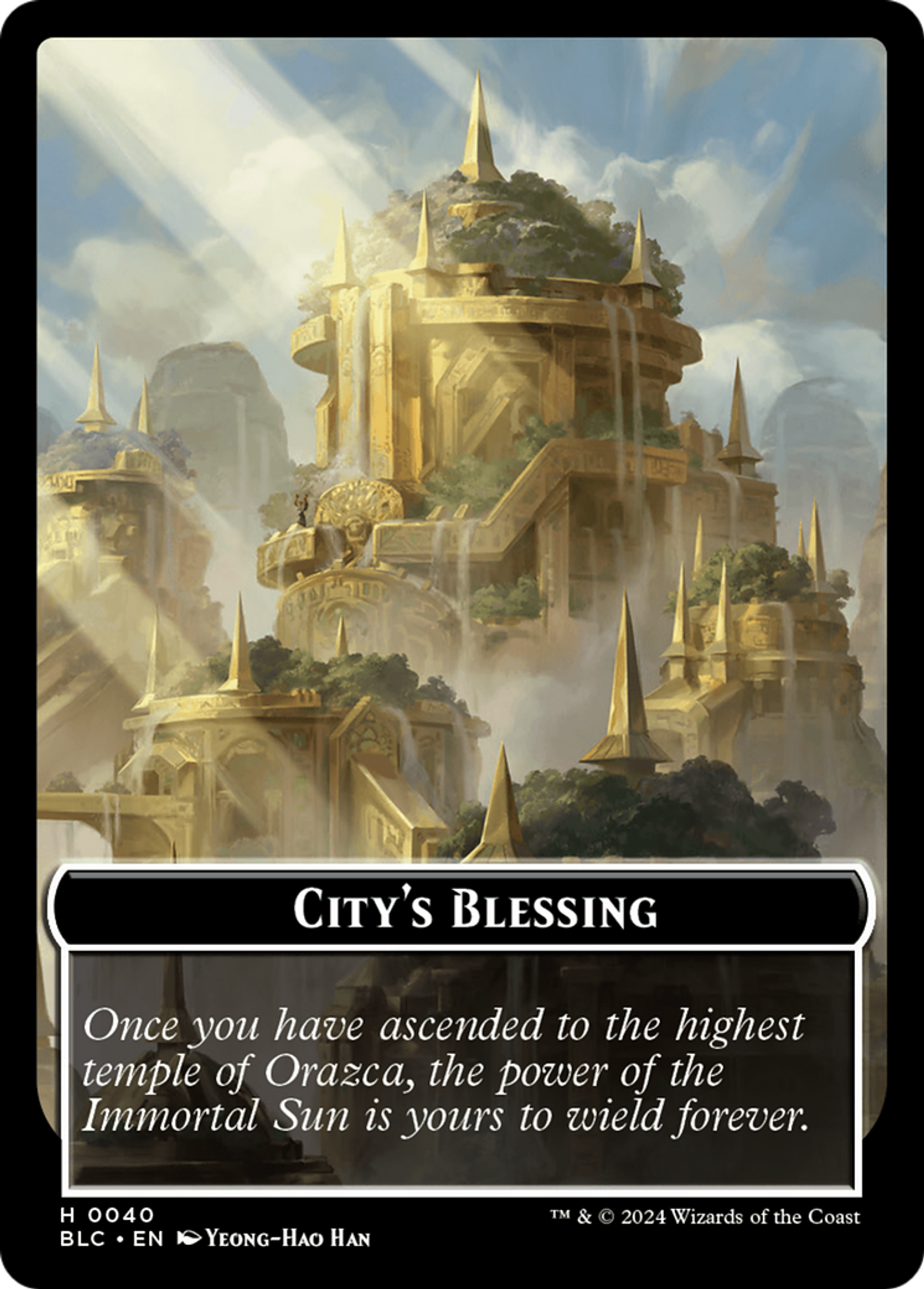 City's Blessing — Bloomburrow Commander — Magic: The Gathering