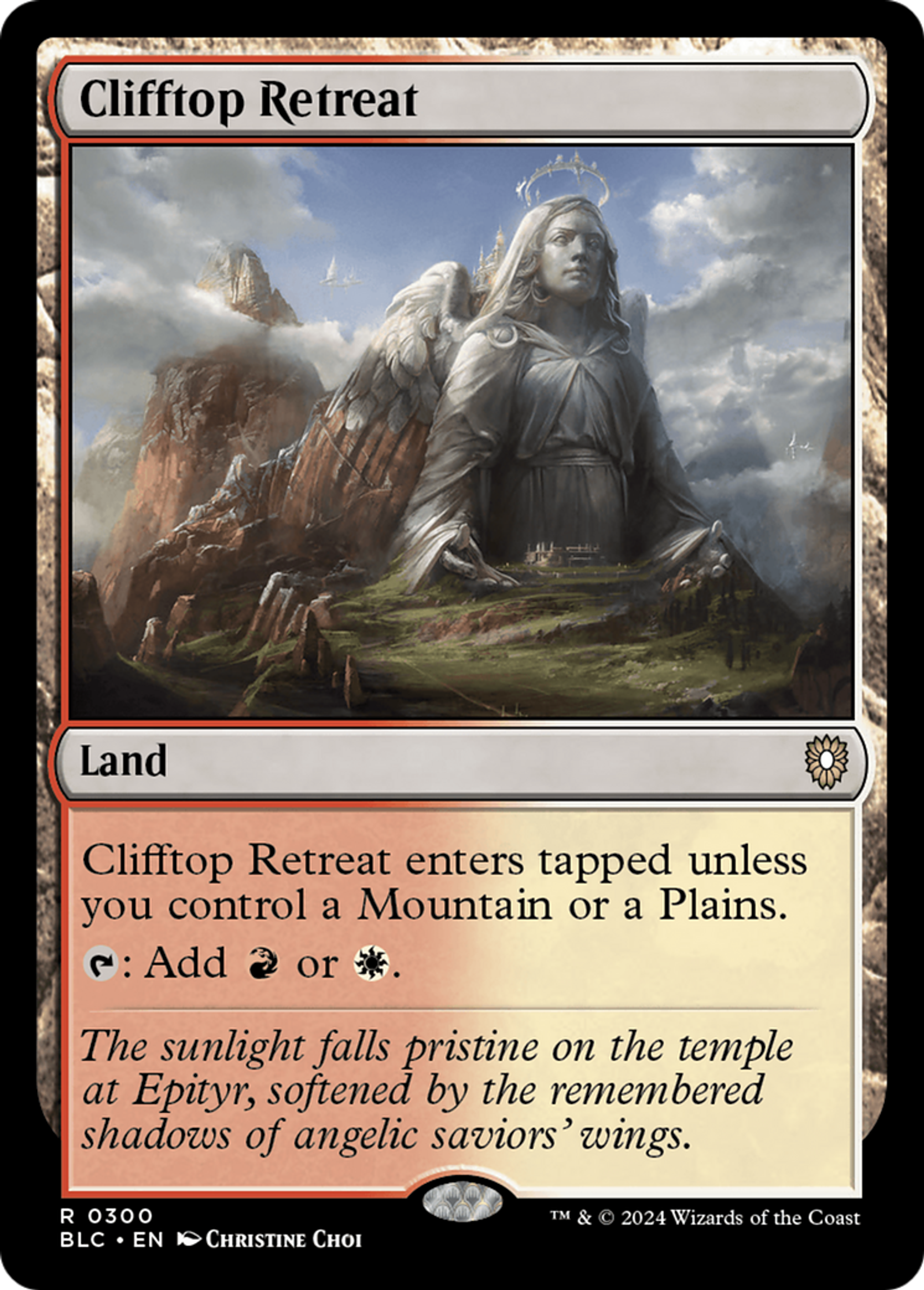 Clifftop Retreat — Bloomburrow Commander — Magic: The Gathering