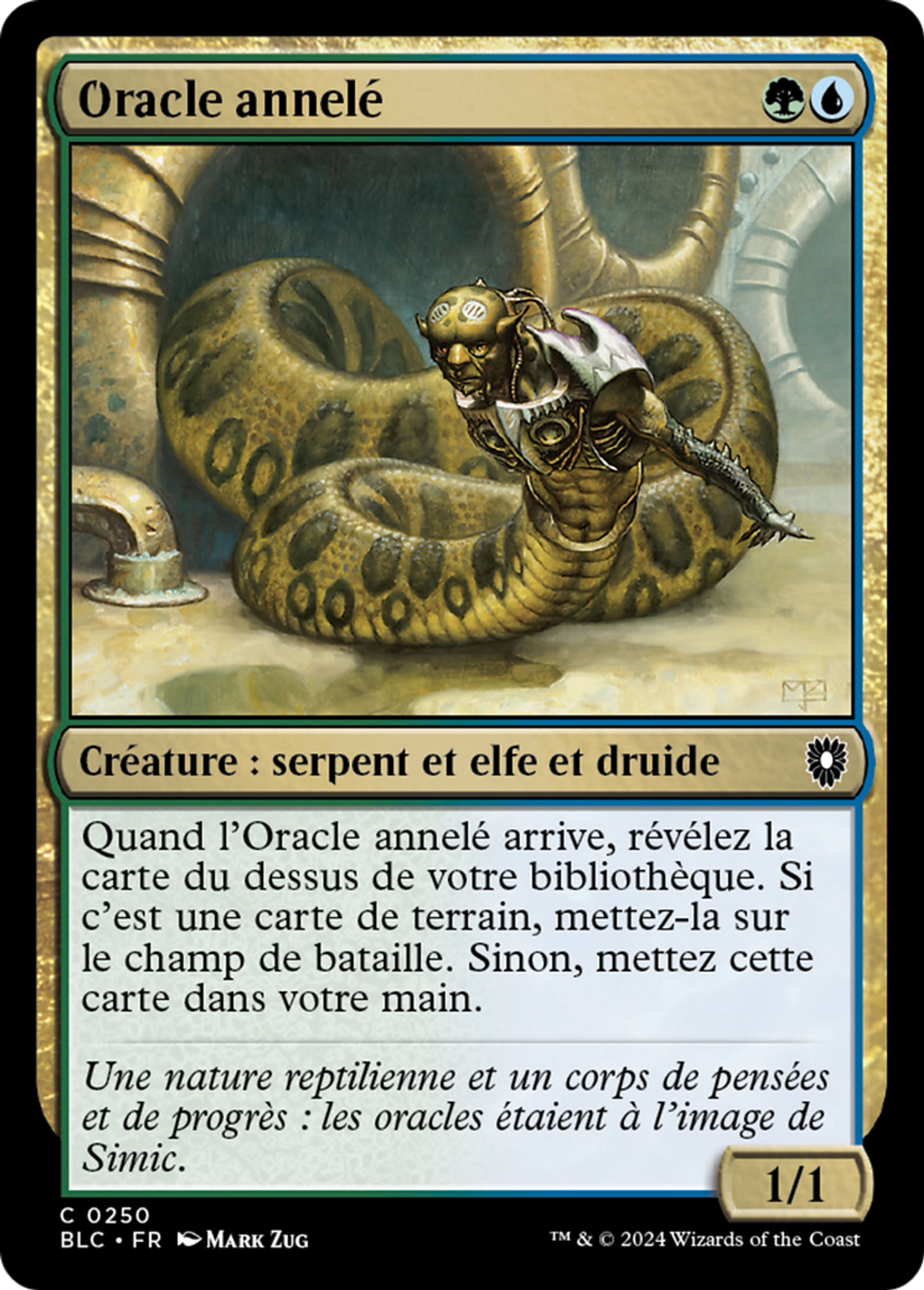 Oracle annelé — Bloomburrow Commander — Magic: The Gathering