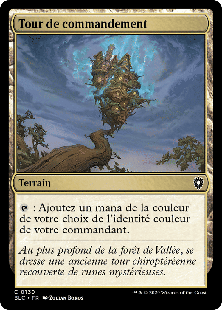 Tour de commandement — Bloomburrow Commander — Magic: The Gathering