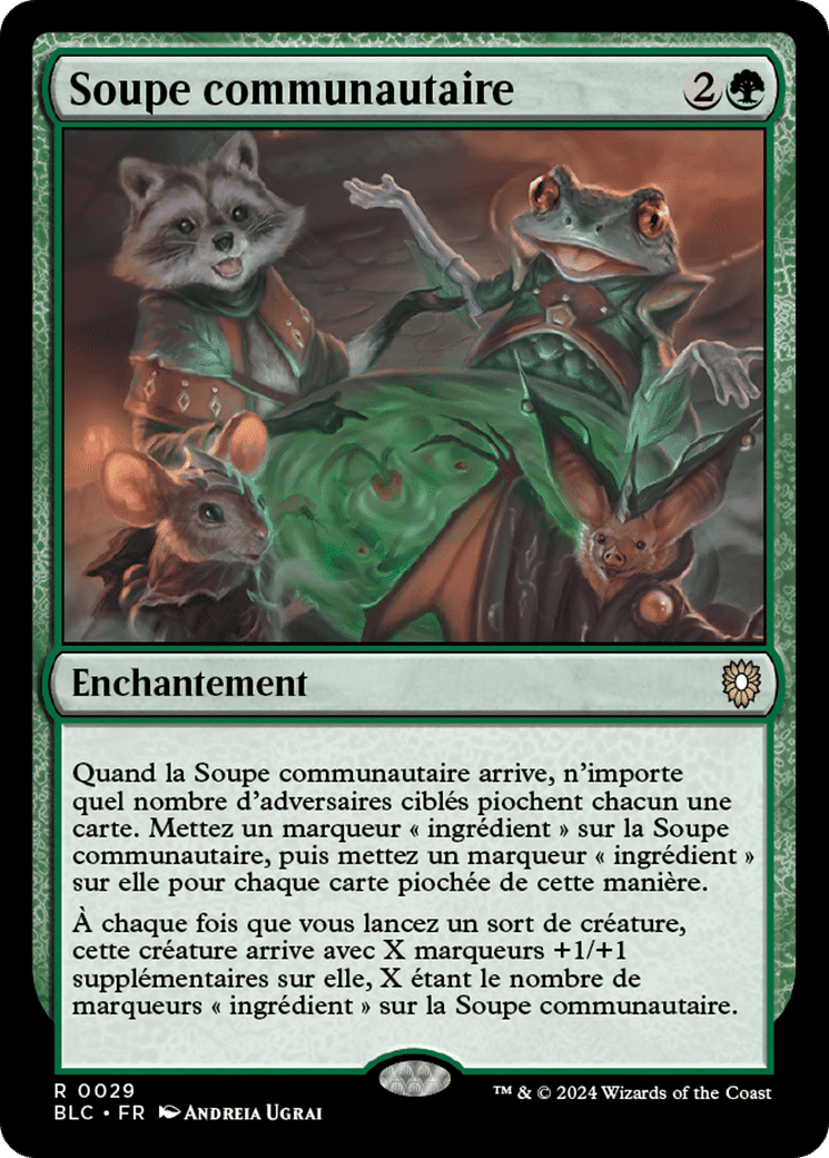 Soupe communautaire — Bloomburrow Commander — Magic: The Gathering