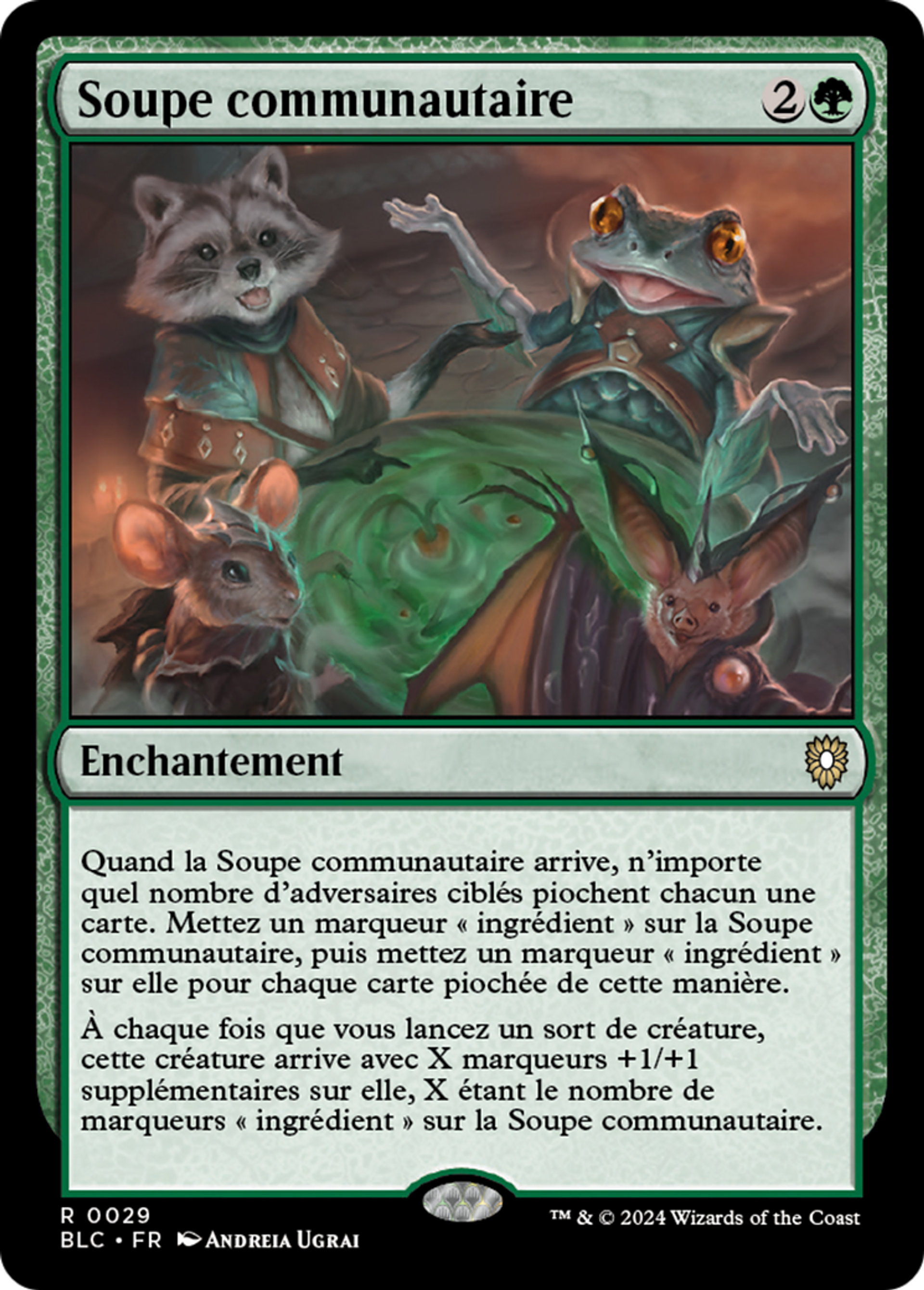 Soupe communautaire — Bloomburrow Commander — Magic: The Gathering