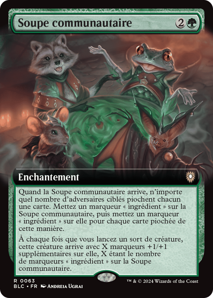 Soupe communautaire — Bloomburrow Commander — Magic: The Gathering