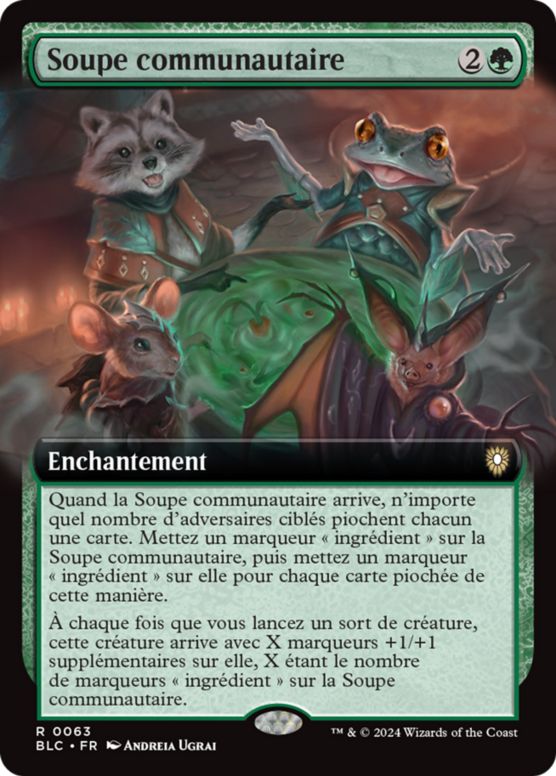 Soupe communautaire — Bloomburrow Commander — Magic: The Gathering