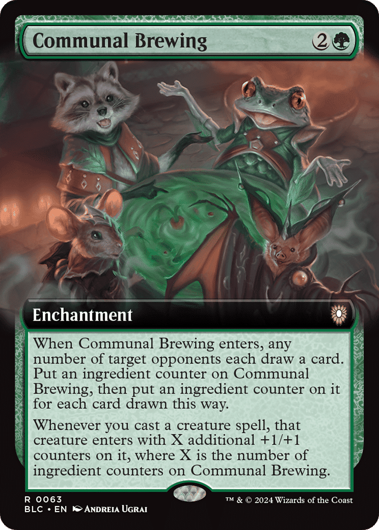 Communal Brewing — Bloomburrow Commander — Magic: The Gathering