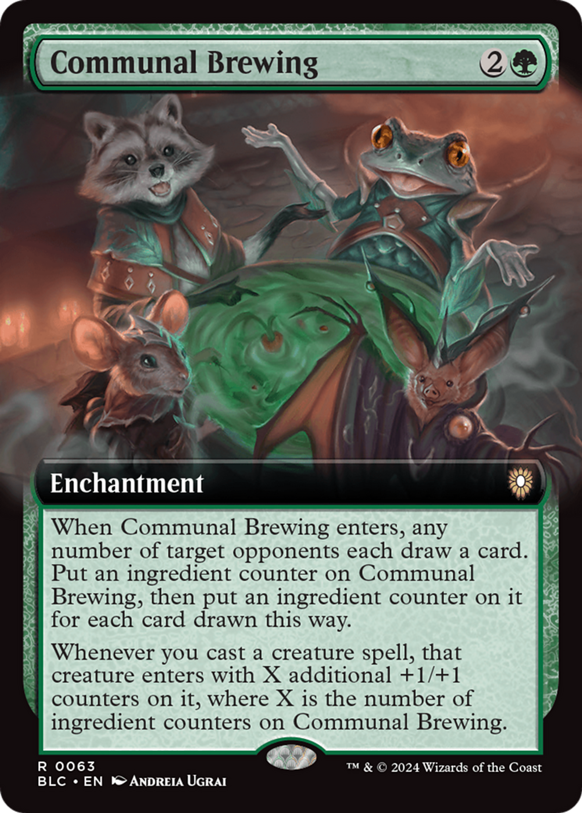 Communal Brewing — Bloomburrow Commander — Magic: The Gathering