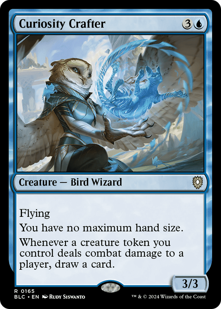 Curiosity Crafter — Bloomburrow Commander — Magic: The Gathering