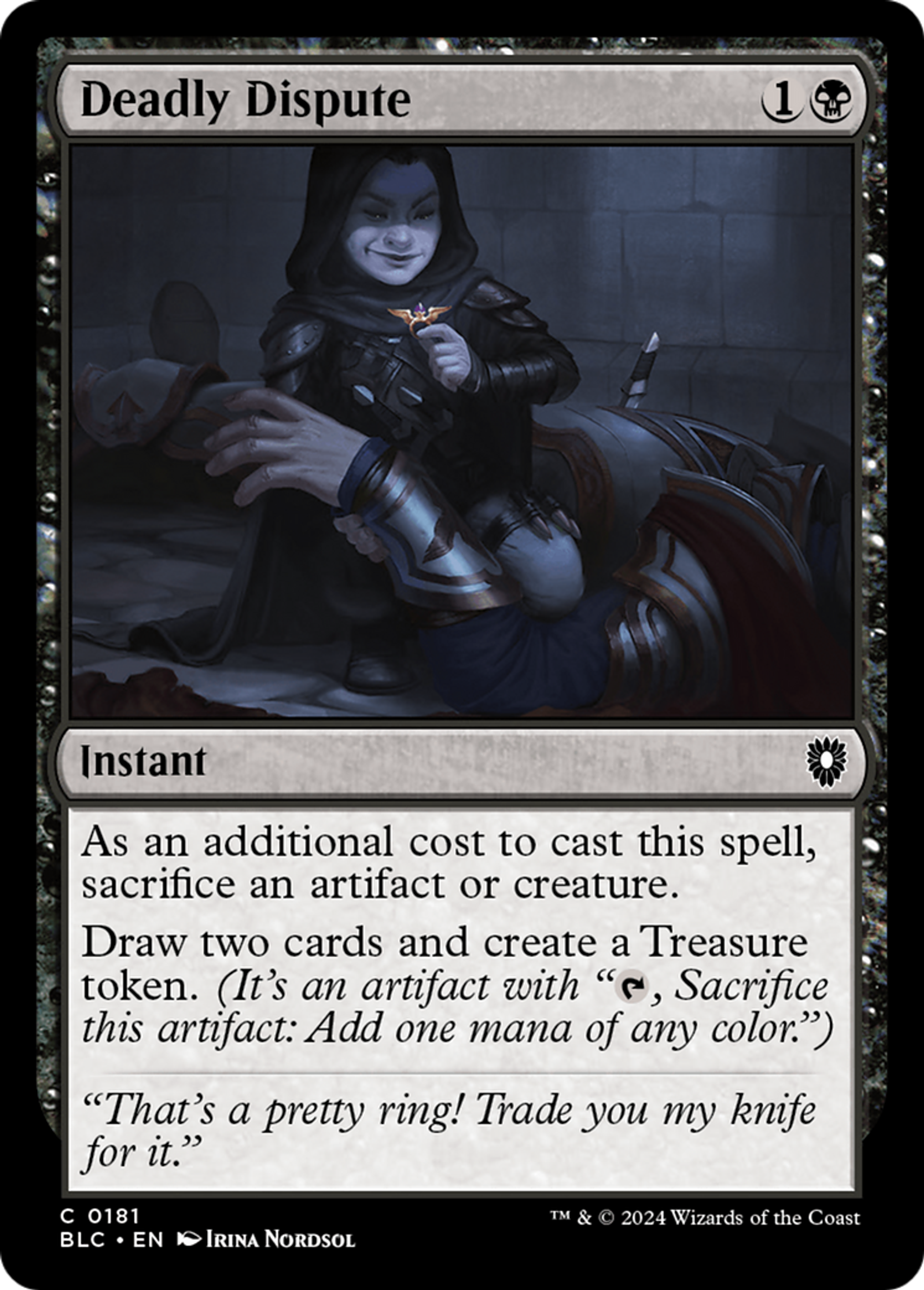 Deadly Dispute — Bloomburrow Commander — Magic: The Gathering