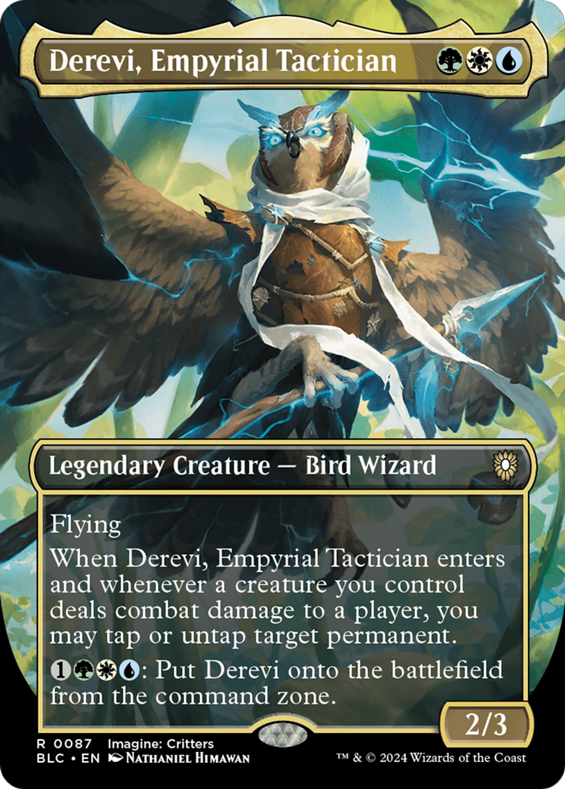 Derevi, Empyrial Tactician — Bloomburrow Commander — Magic: The Gathering