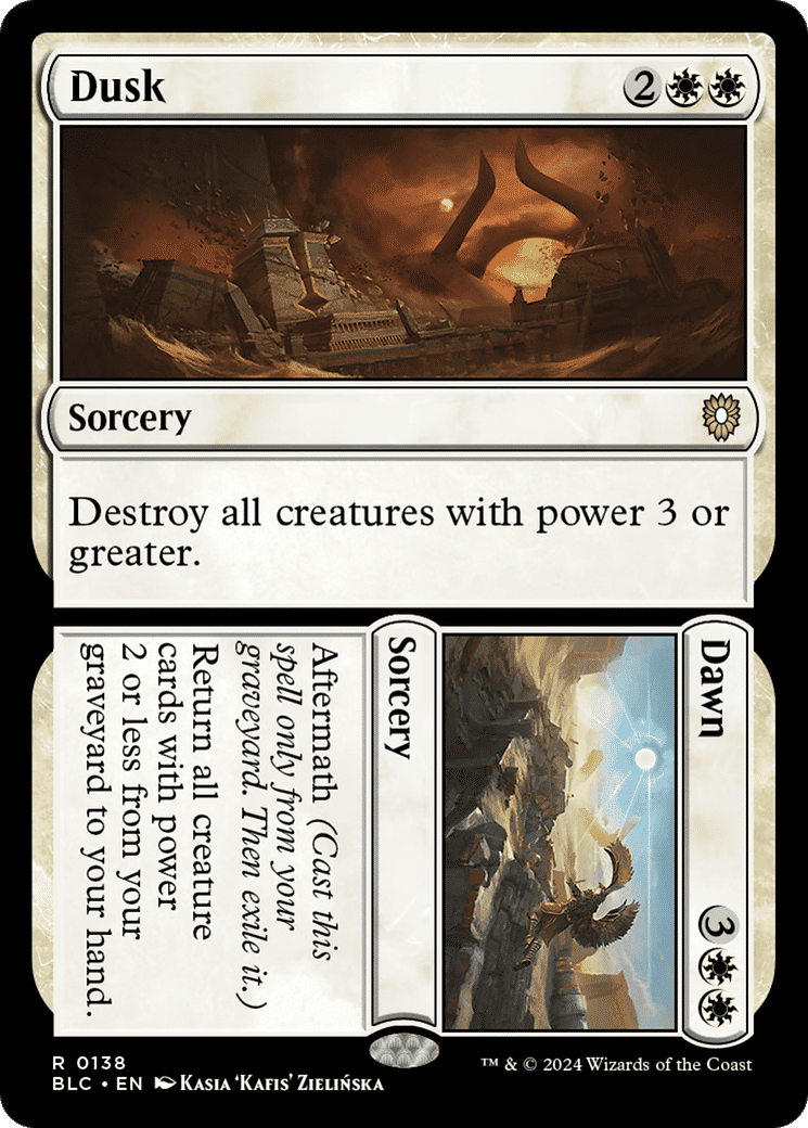 Dusk // Dawn — Bloomburrow Commander — Magic: The Gathering