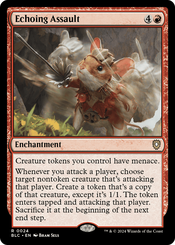 Echoing Assault — Bloomburrow Commander — Magic: The Gathering