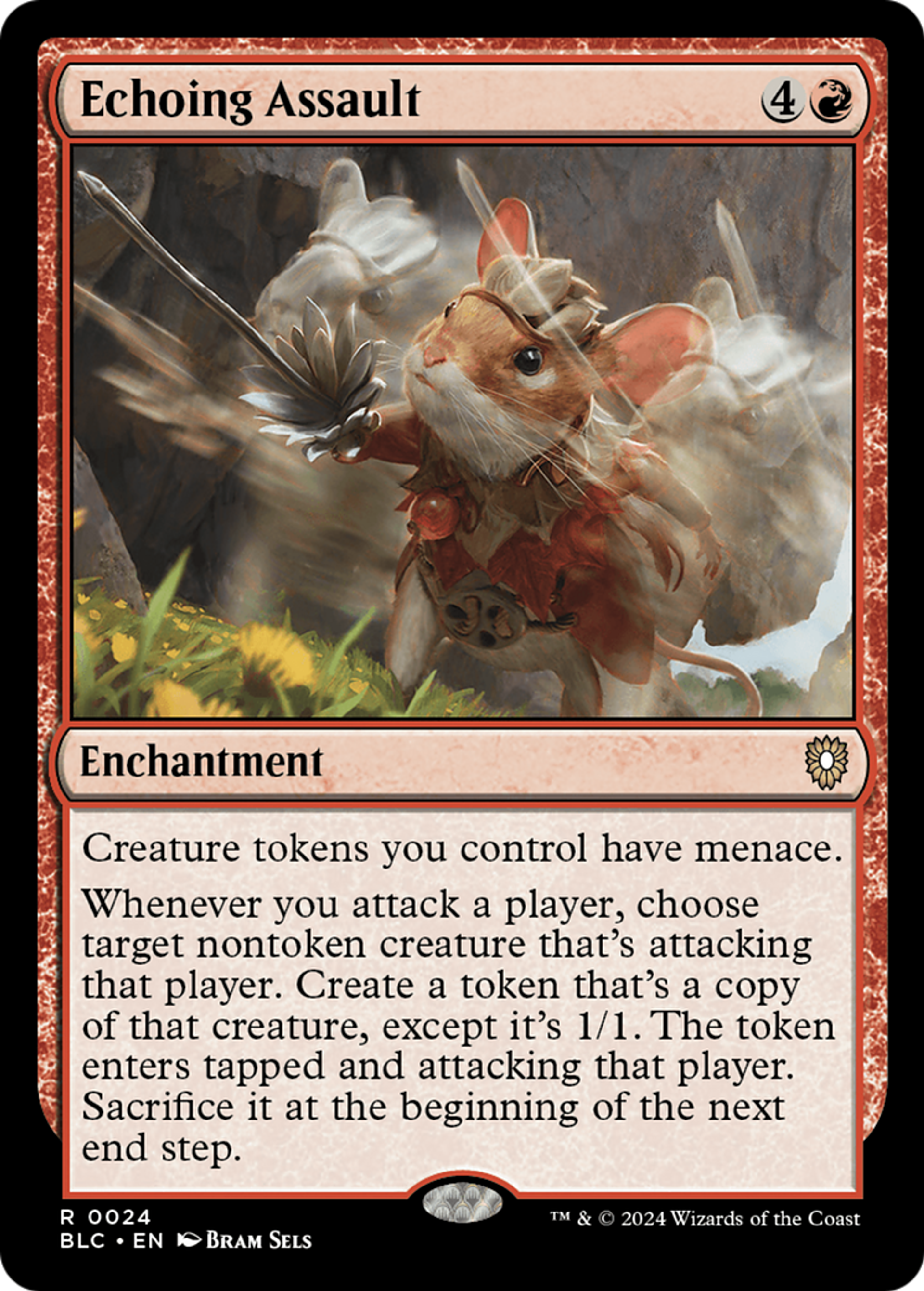 Echoing Assault — Bloomburrow Commander — Magic: The Gathering