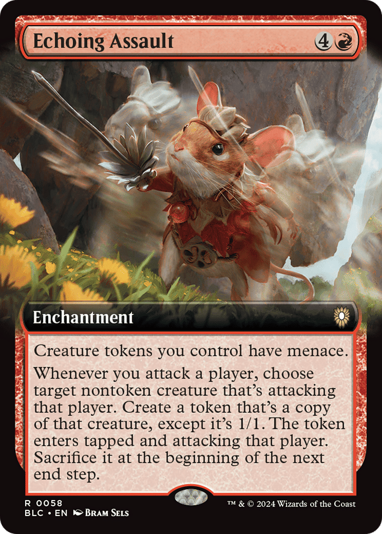 Echoing Assault — Bloomburrow Commander — Magic: The Gathering