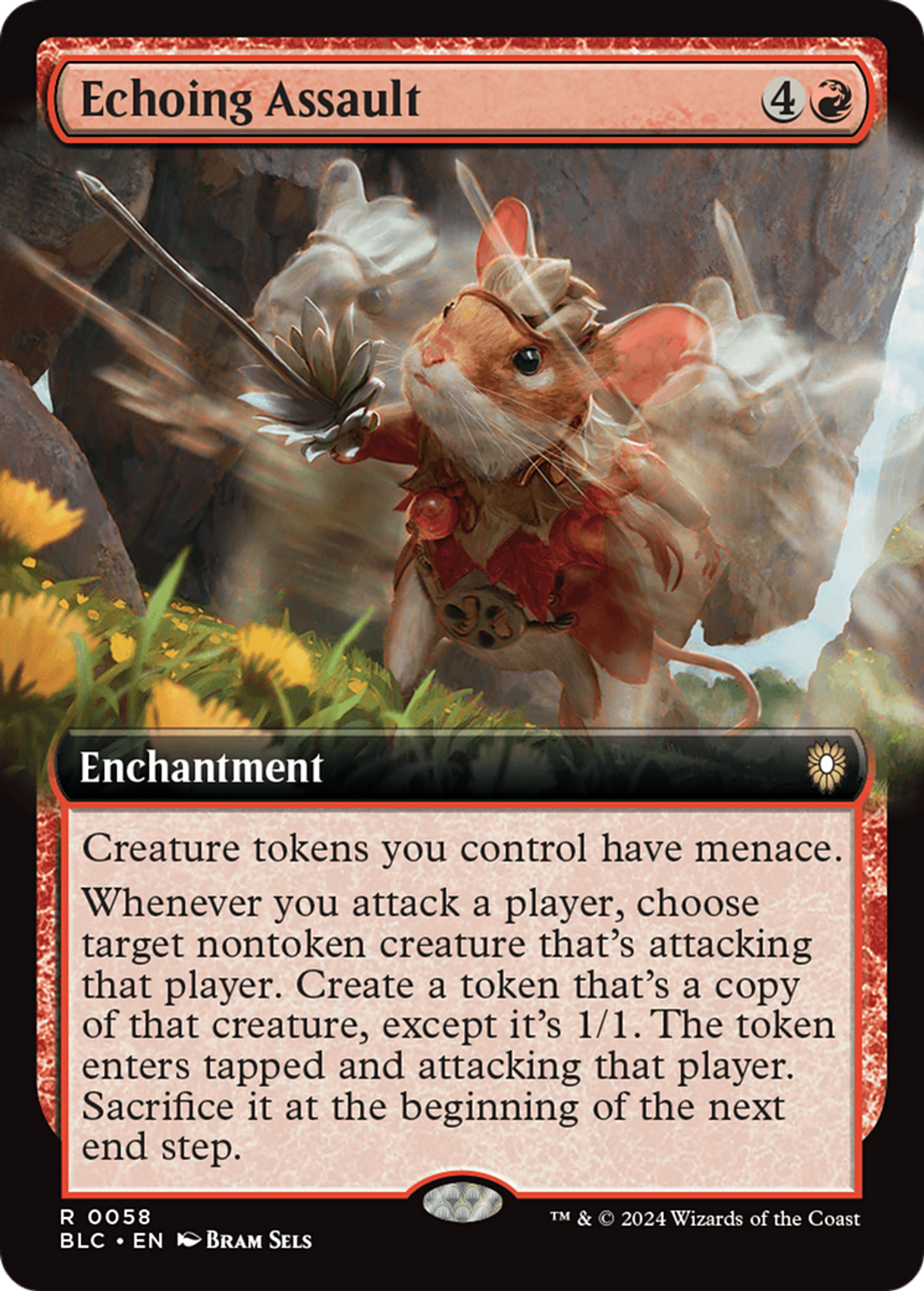 Echoing Assault — Bloomburrow Commander — Magic: The Gathering