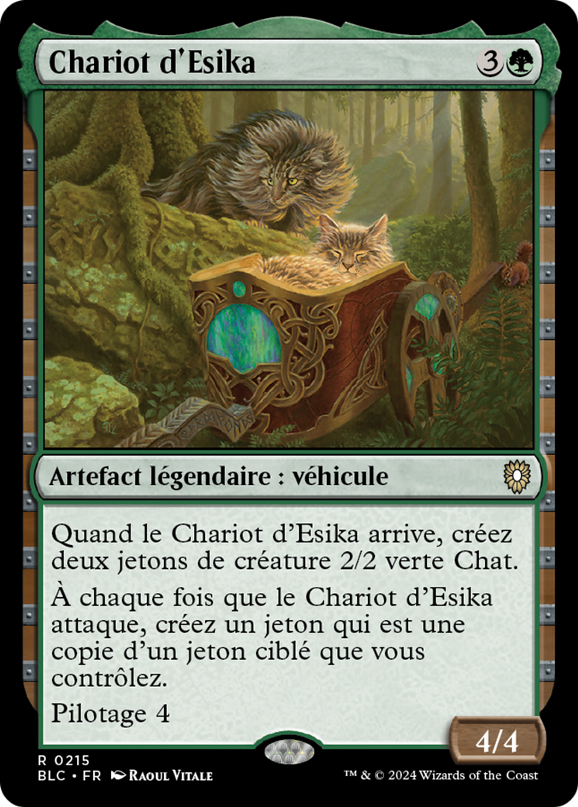 Chariot d'Esika — Bloomburrow Commander — Magic: The Gathering