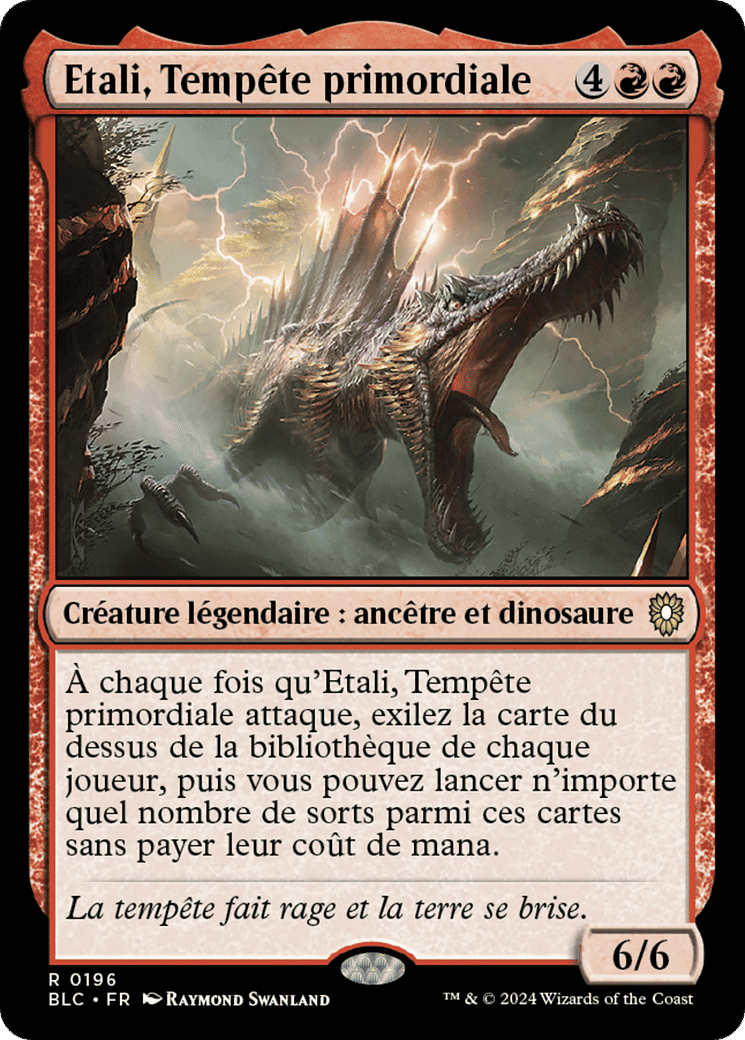 Etali, Tempête primordiale — Bloomburrow Commander — Magic: The Gathering