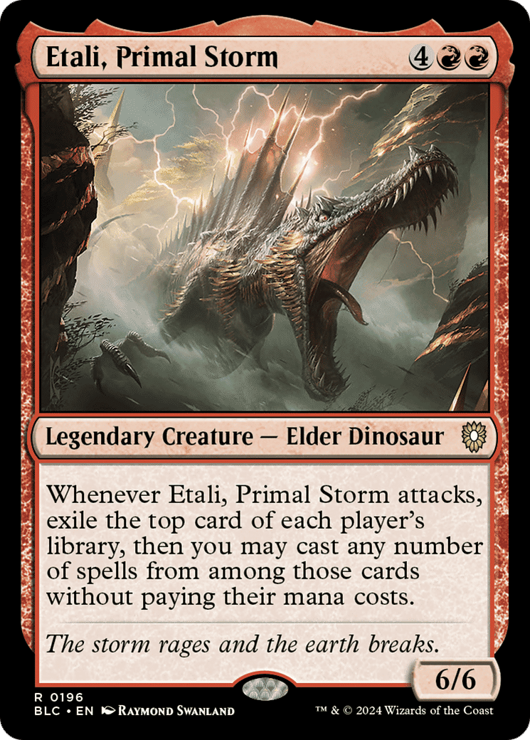 Etali, Primal Storm — Bloomburrow Commander — Magic: The Gathering