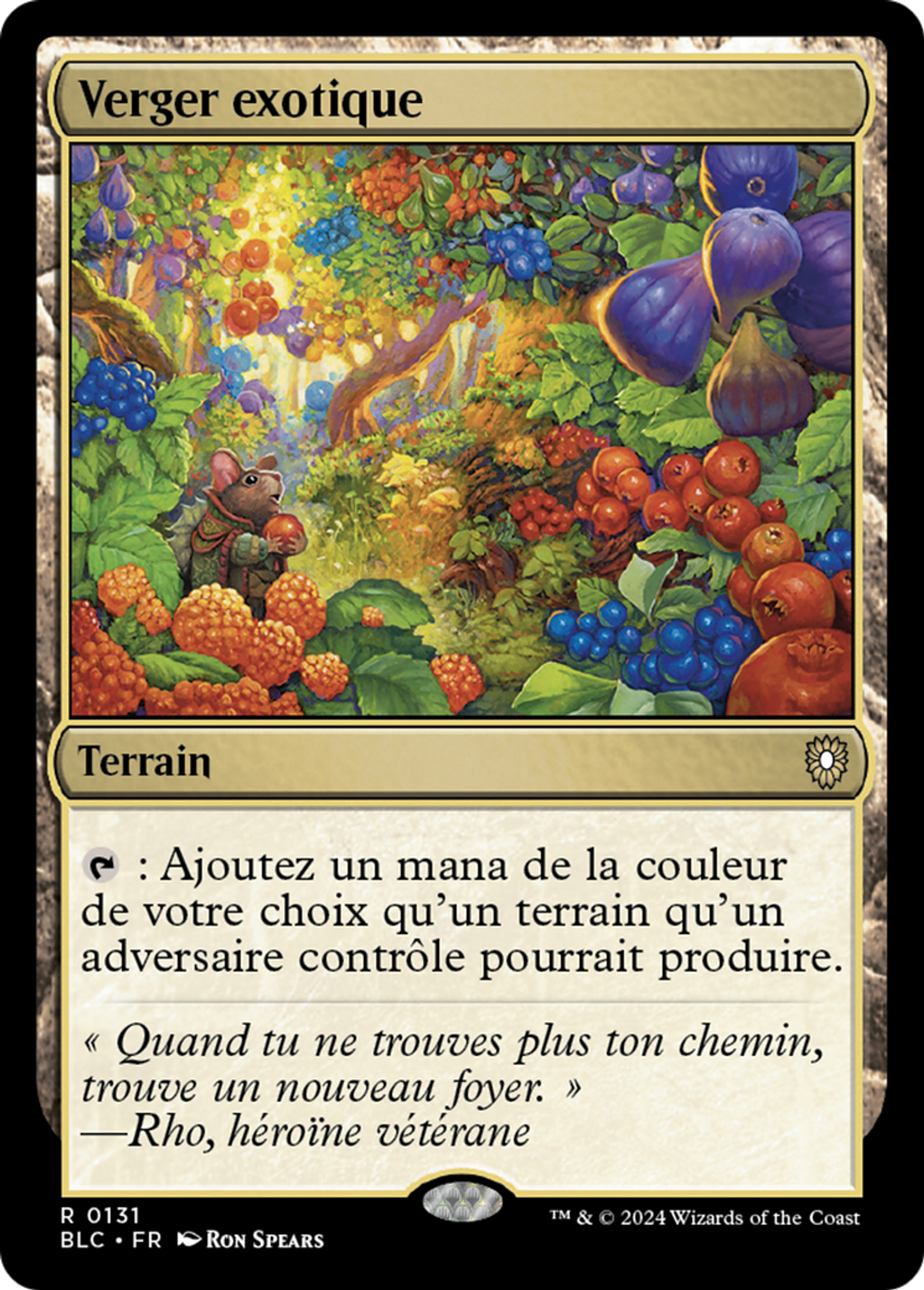 Verger exotique — Bloomburrow Commander — Magic: The Gathering