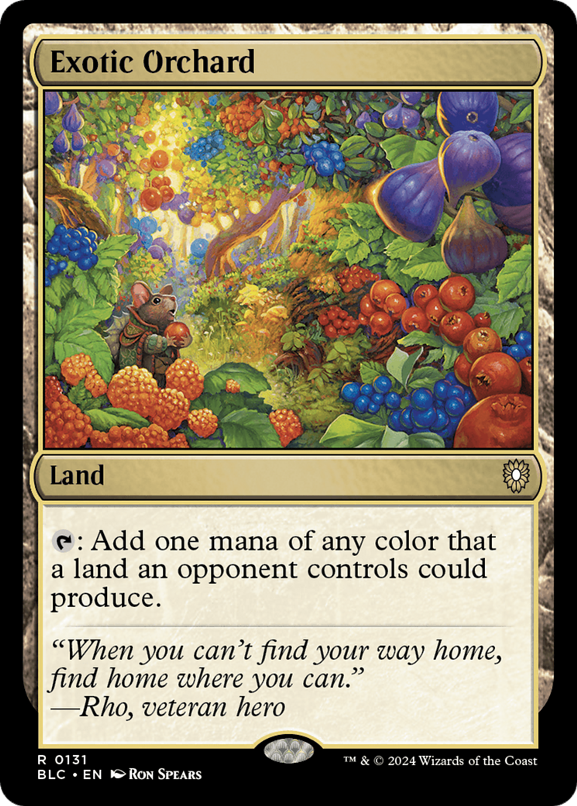 Exotic Orchard — Bloomburrow Commander — Magic: The Gathering