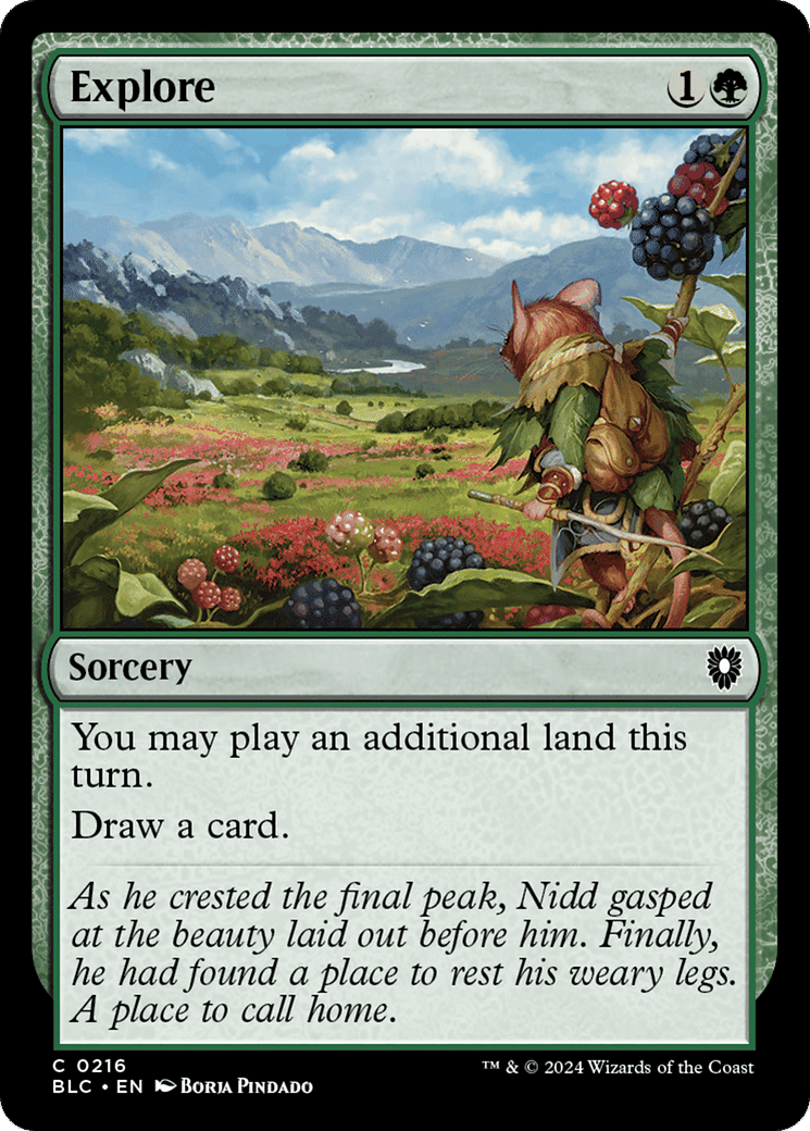 Explore — Bloomburrow Commander — Magic: The Gathering
