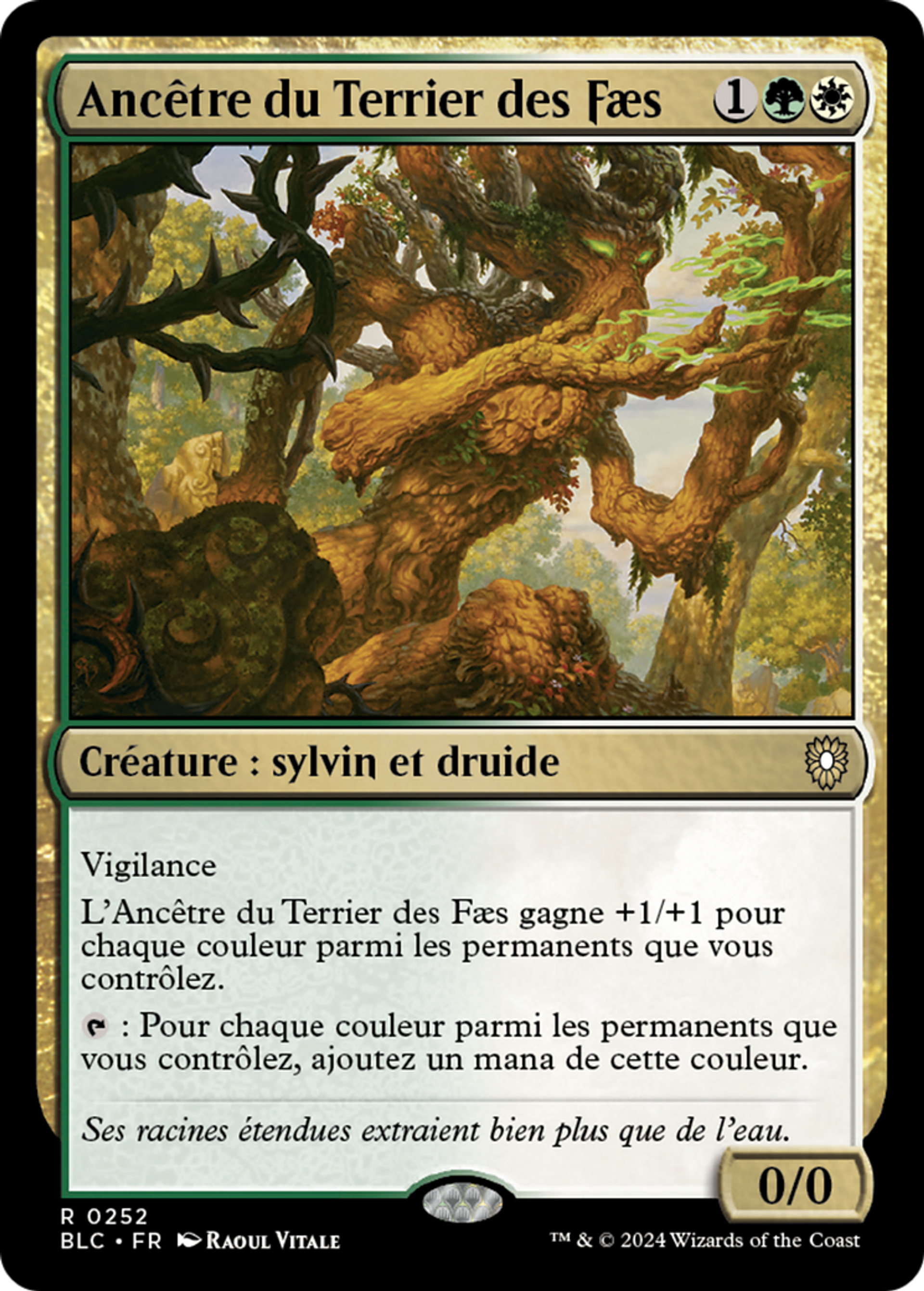 Ancêtre du Terrier des Faes — Bloomburrow Commander — Magic: The Gathering