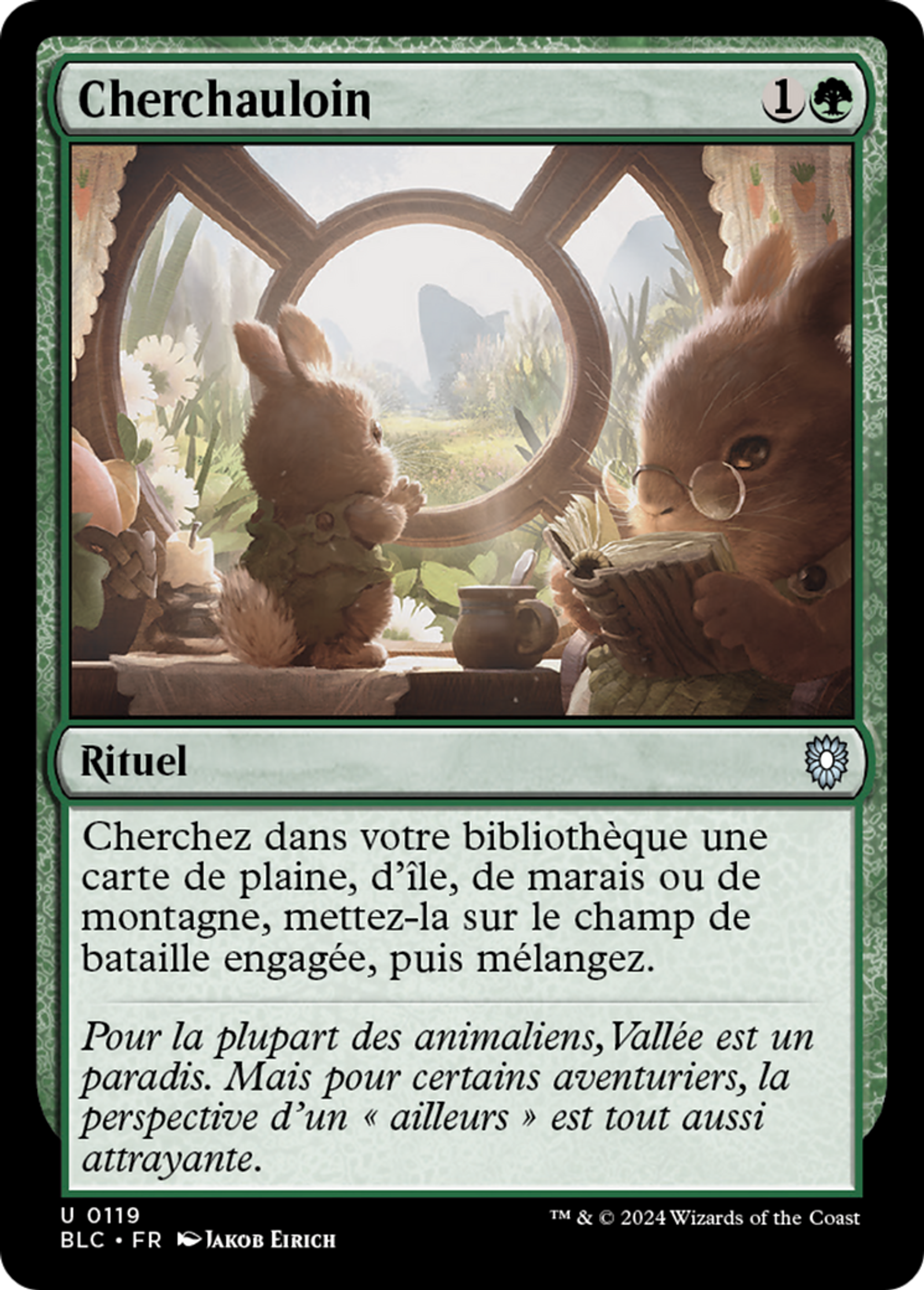 Cherchauloin — Bloomburrow Commander — Magic: The Gathering