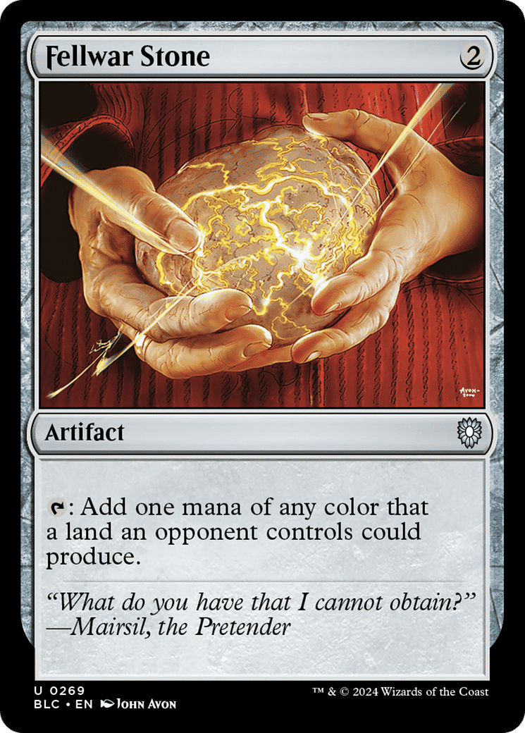 Fellwar Stone — Bloomburrow Commander — Magic: The Gathering
